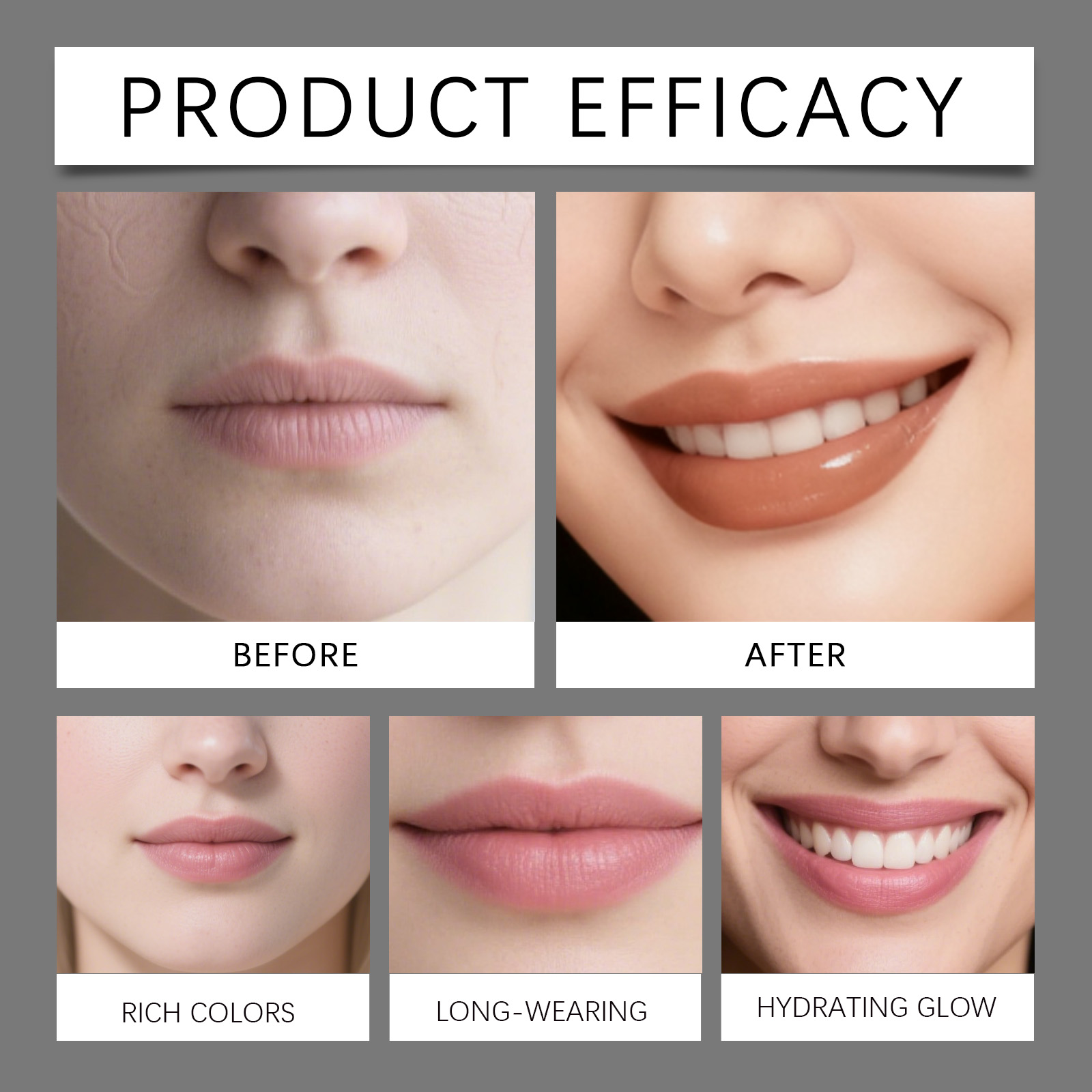 Moisturizing Lip Gloss Liner Pen Hydrating Nourishing Rich Color Natural Finish Caramel Cotton Lip Makeup Cosmetic Care
