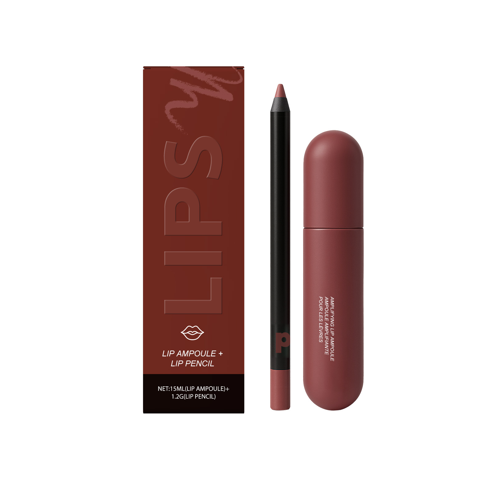 Moisturizing Lip Gloss Liner Pen Hydrating Nourishing Rich Color Natural Finish Caramel Cotton Lip Makeup Cosmetic Care