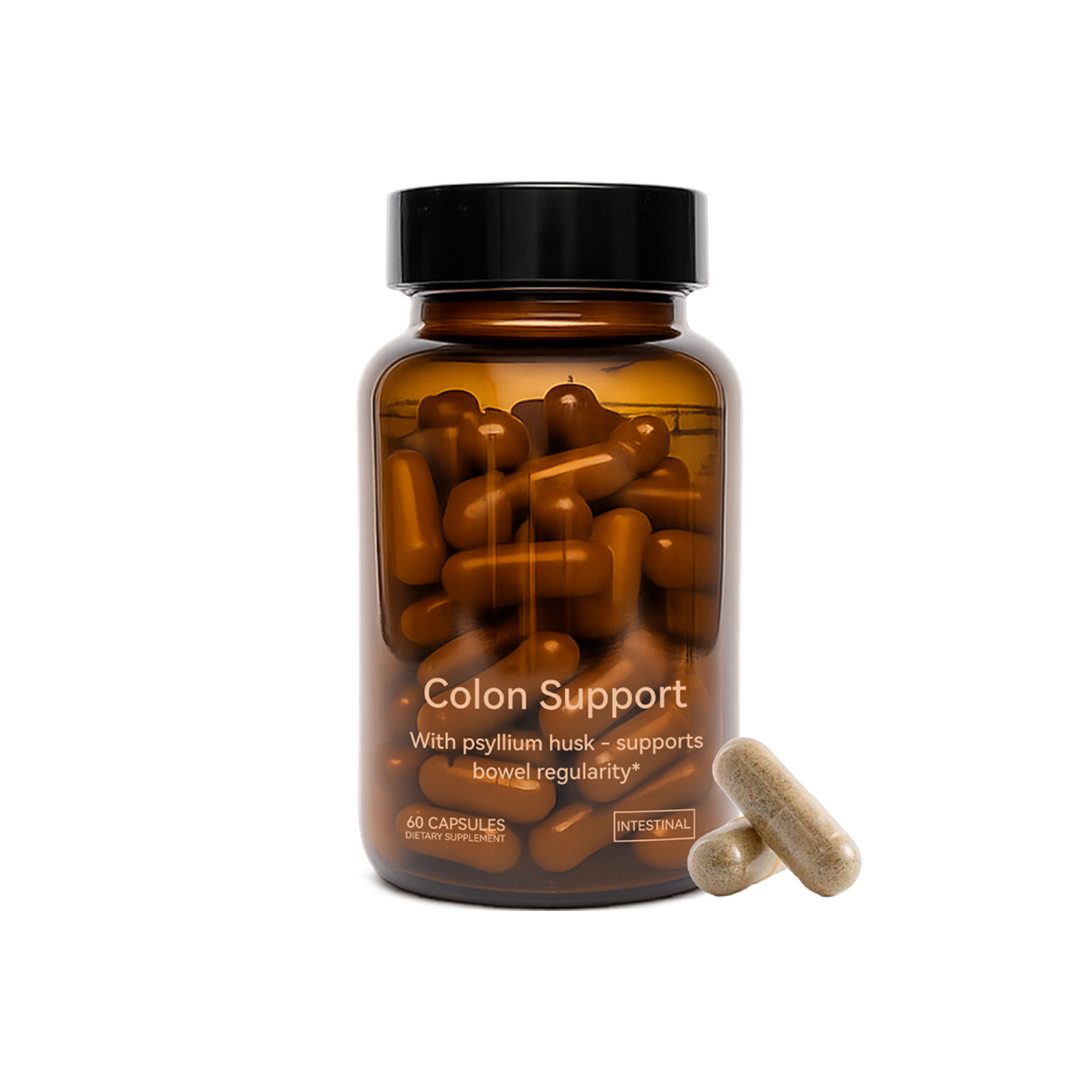 Intestine Care Capsules Mild Protect Comfort Daily Nutrition Supplement Convenient Body Maintenance For Human Gut Health Support
