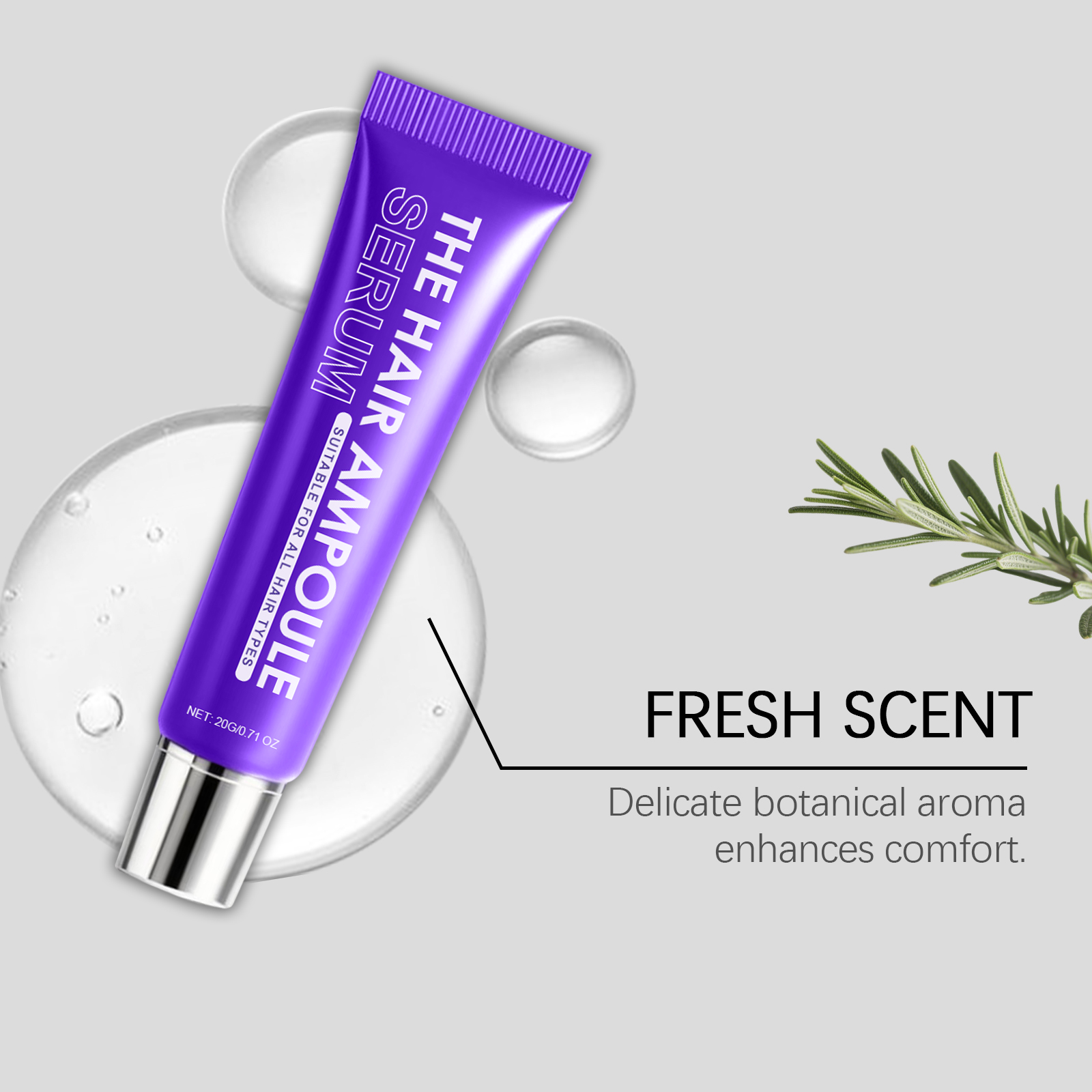 Hair Nourishing Care Essence Liquid Mild Moisturizing Scalp Treat Soft Smooth Hair Boost Root Strand Vitality
