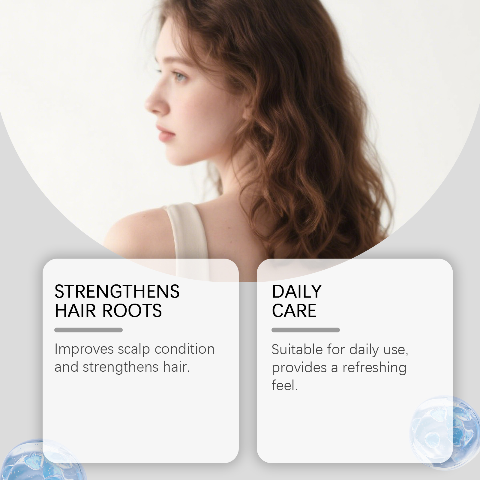 Hair Nourishing Care Essence Liquid Mild Moisturizing Scalp Treat Soft Smooth Hair Boost Root Strand Vitality