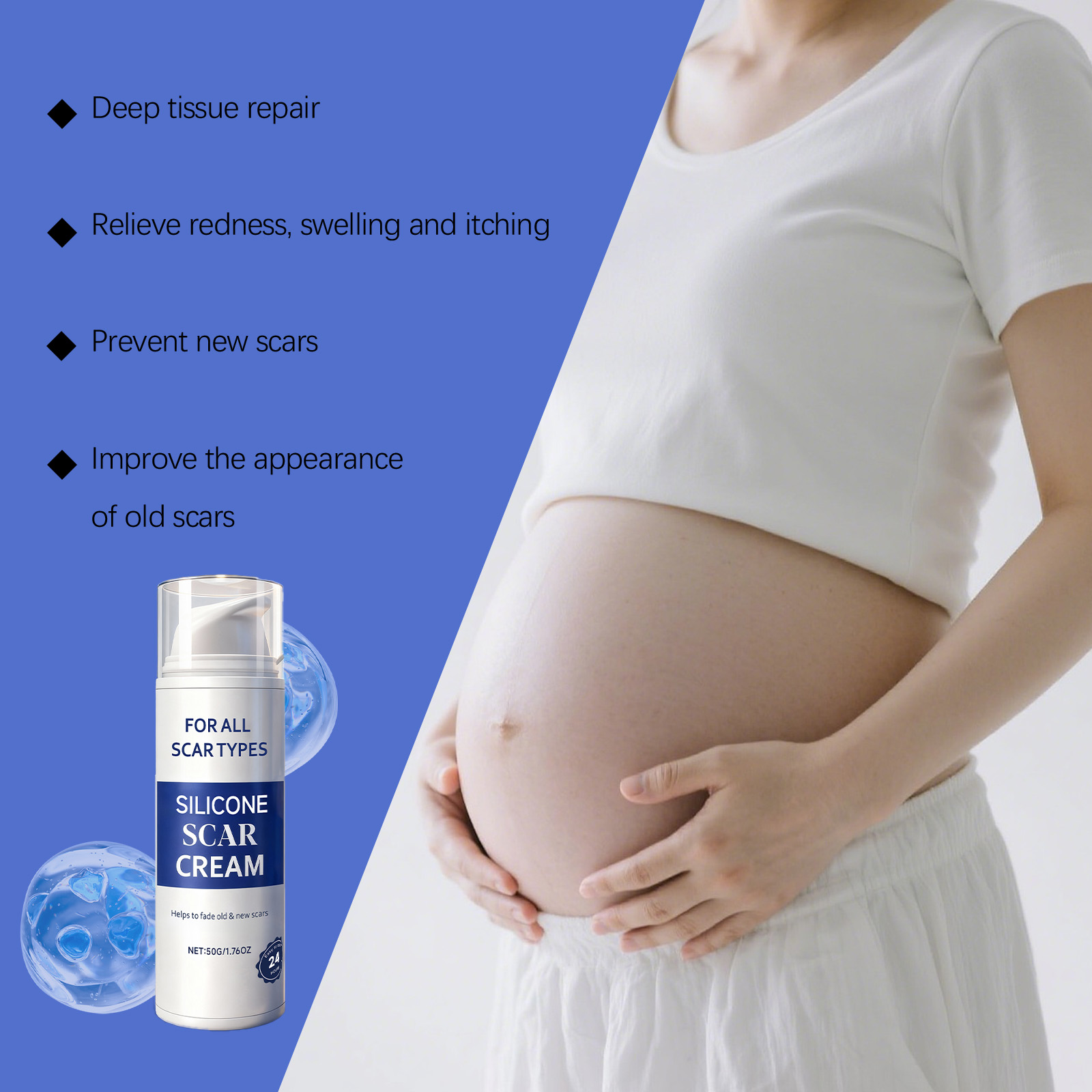 Skin Care Cream Mild Nourish Soft Smooth Refreshing Daily External Body Care Lotion