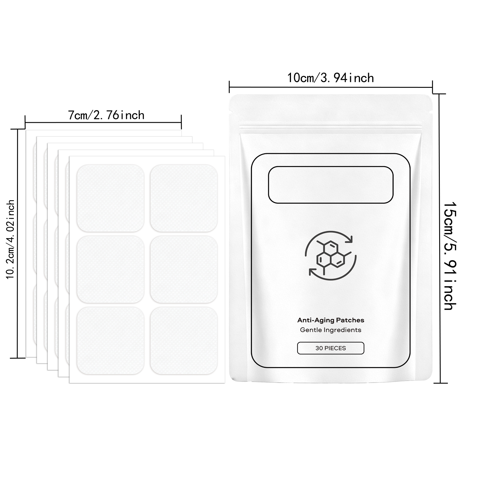 Skin Care Auxiliary Patch Tight Adhesive Long Lasting Soft Moist Comfort Portable Individual Health Care