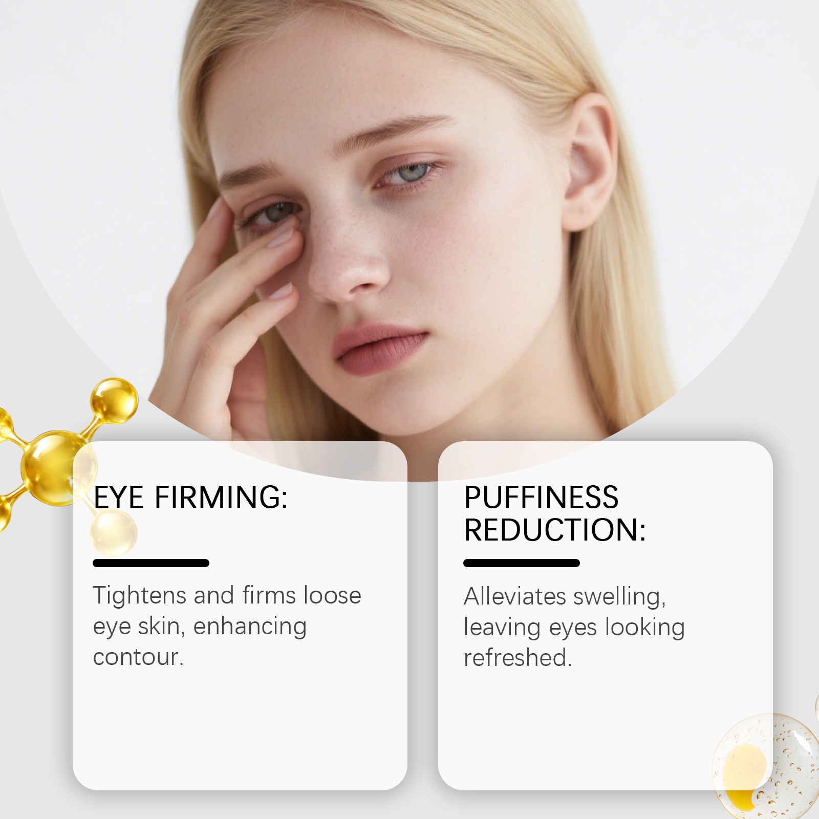 Firming Essence Eye Cream Deep Nourish Tighten Around Orbital Skin Area