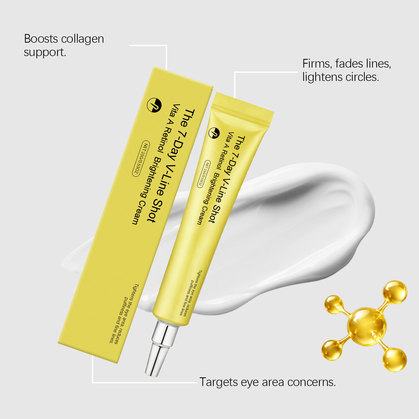 Firming Essence Eye Cream Deep Nourish Tighten Around Orbital Skin Area