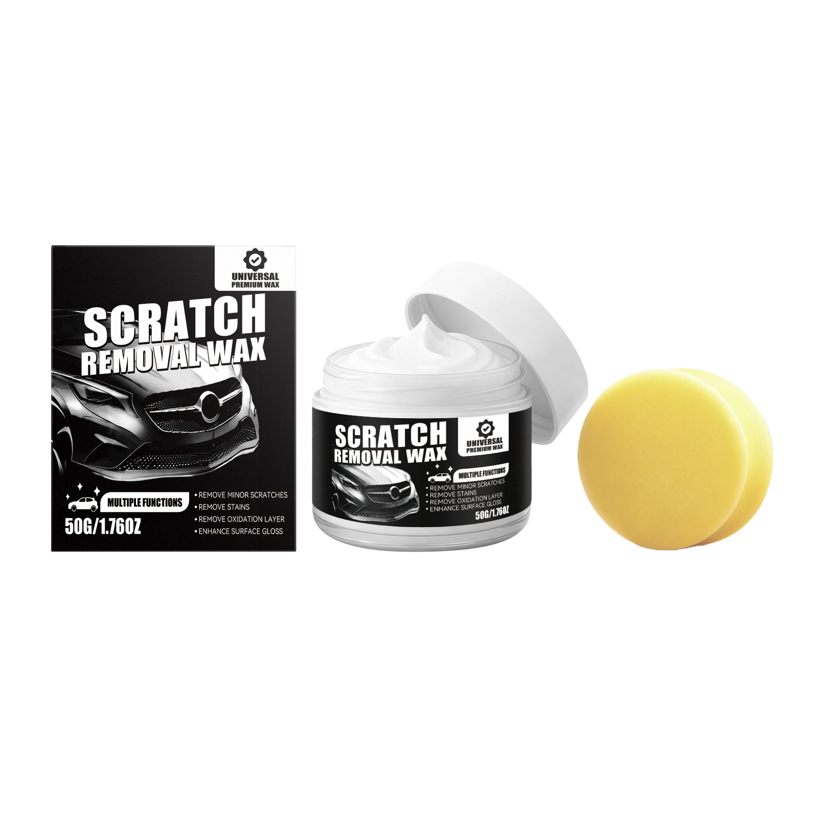 Car Scratch Care Ointment Daily Maintenance Vehicle Body Cleaning Polishing Surface Car Paint Minor Scratch Care Ointment