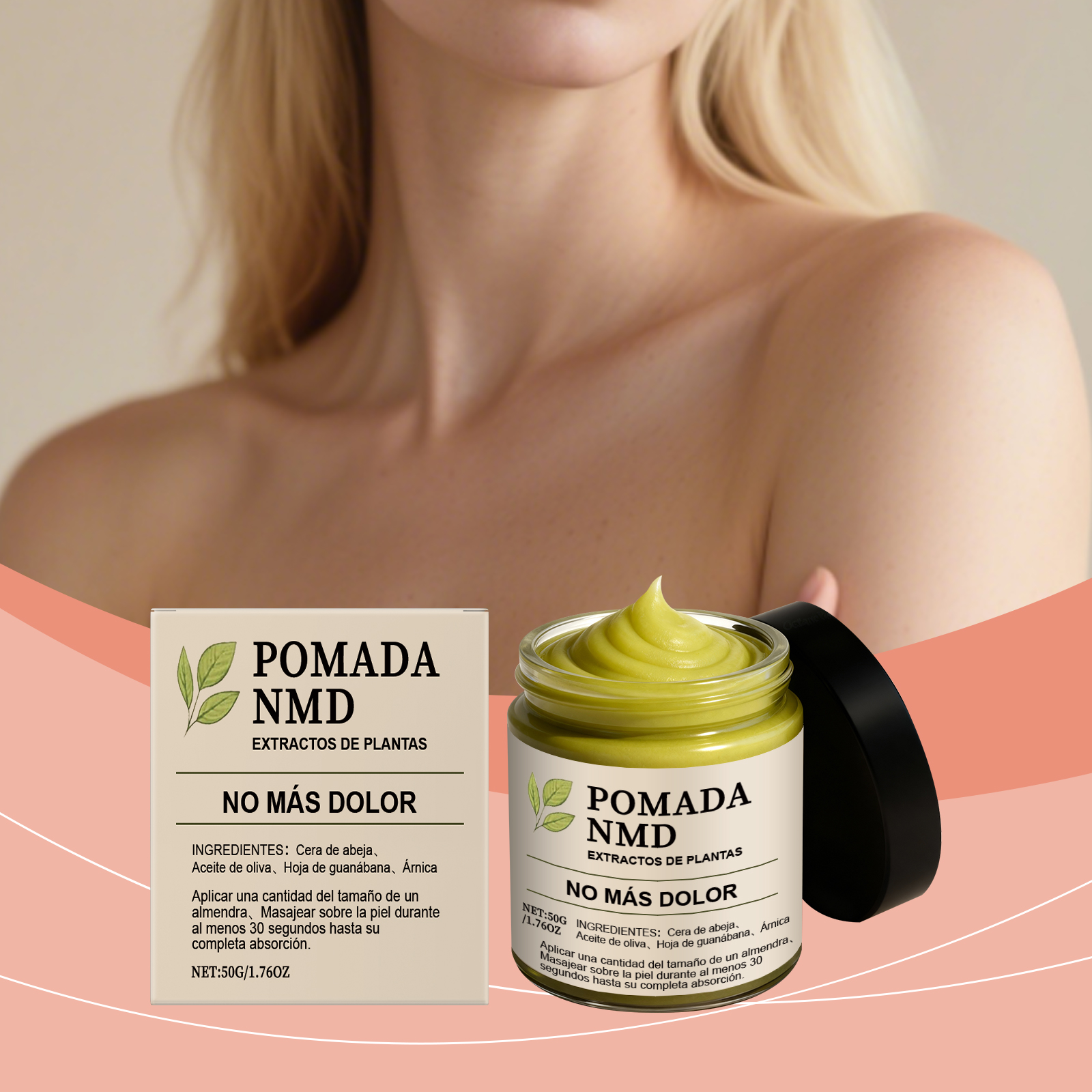 Herbal Body Care Cream Mild Moisturizing Smooth Skin Refreshing Tender Brightening Body Skin