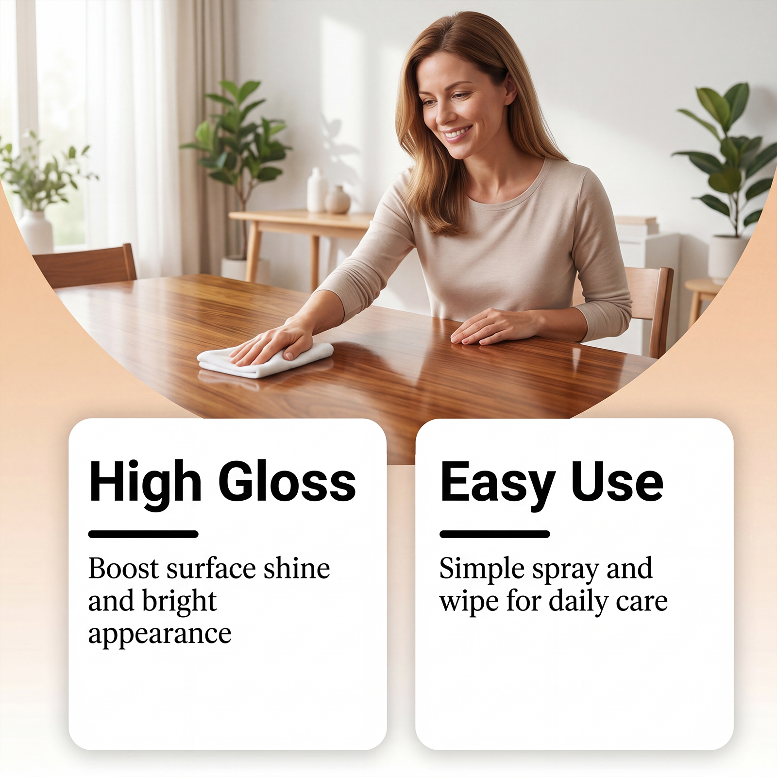 Wood Polishing Beeswax Spray Furniture Surface Renovation Maintenance Brightening Daily Household Convenient Care Agent