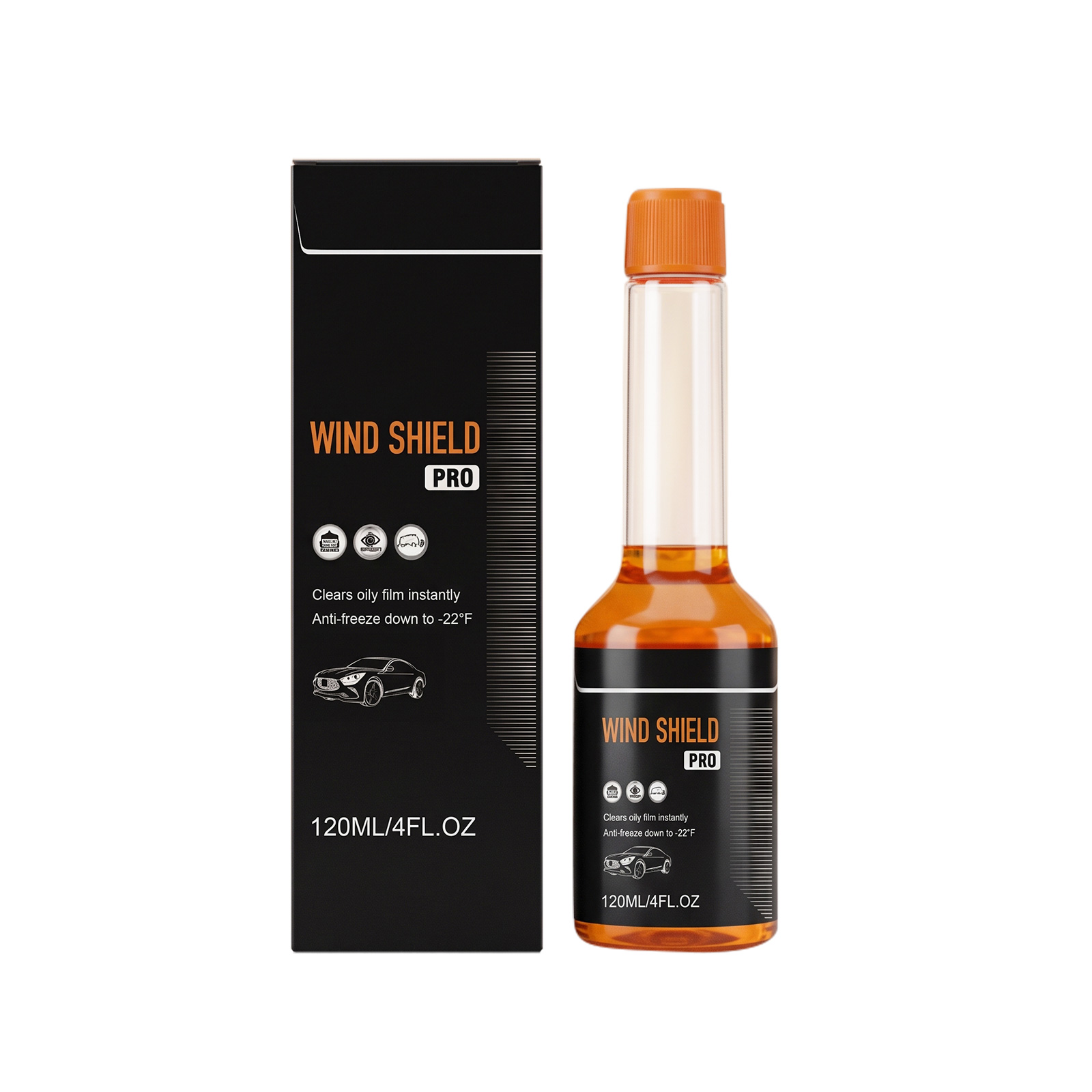 Windshield Care Liquid Window Glass Cleaning Stain Removal Gloss Clear Vision Daily Clean Care