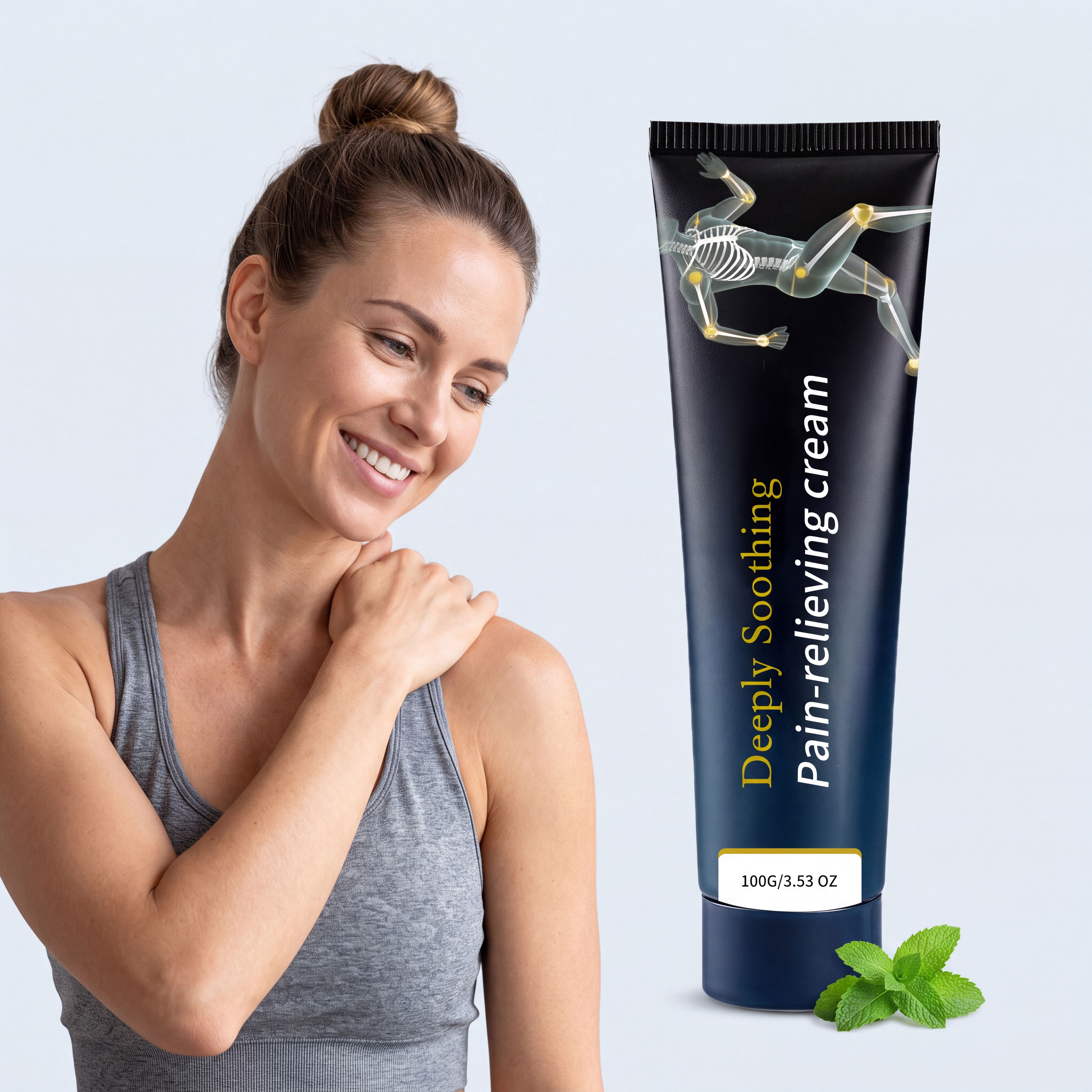 Body Care Cream Comfortably Nourish Gentle Skin Friendly Easy Absorb For Body Joint External Daily Massage Apply