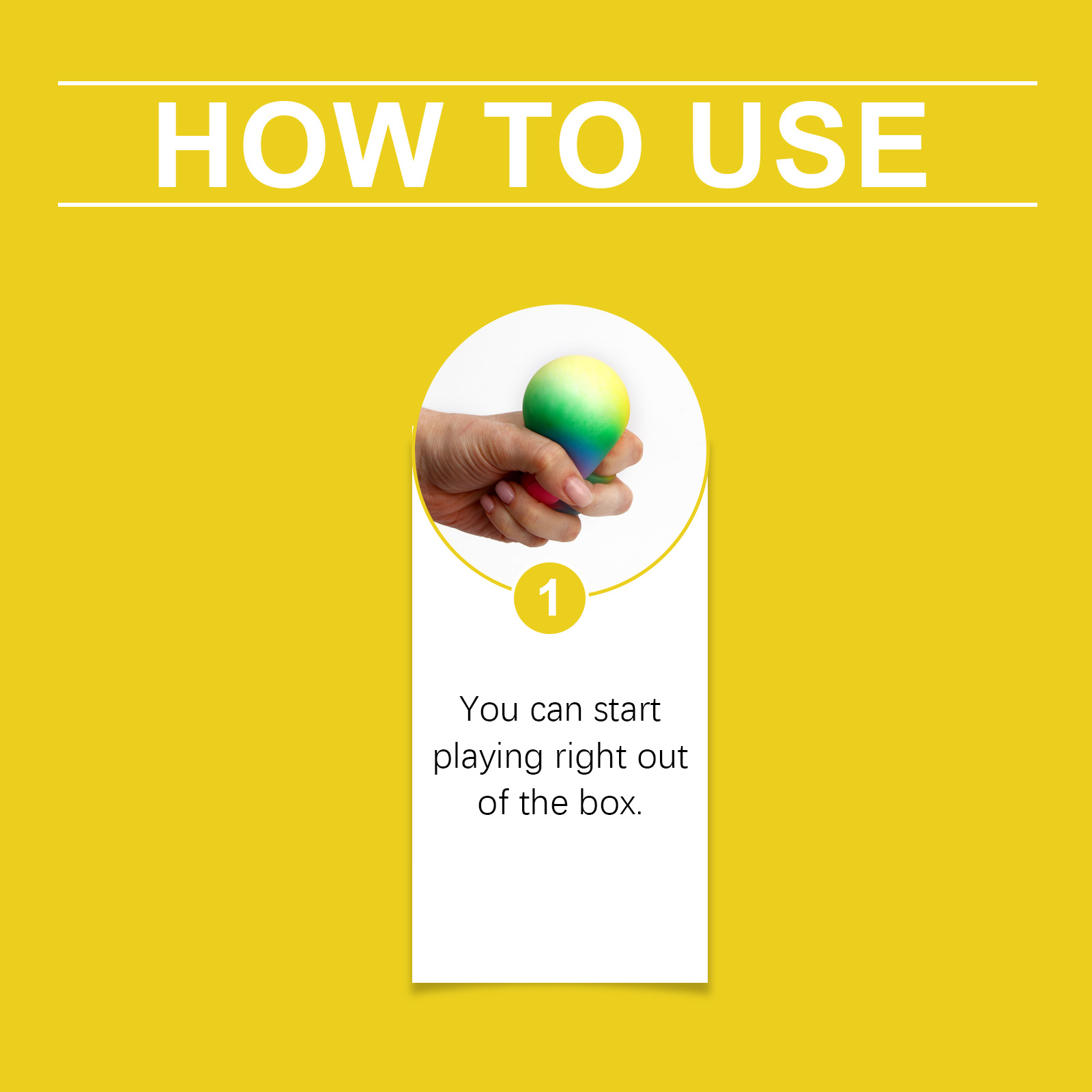 Dowmoo Rainbow Stress Ball Squishy Slow Rebound Stress Relief Toy Soft Gel Squeeze