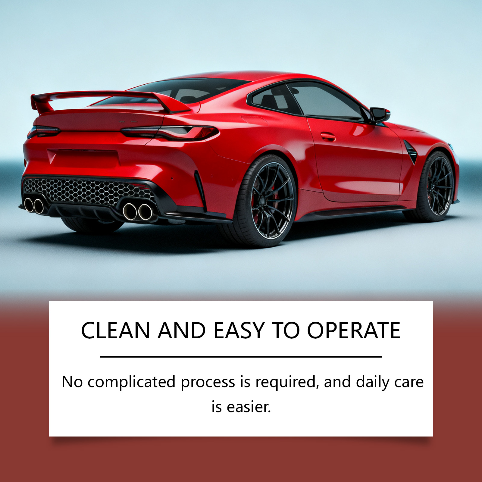 Nano Coating Agent Daily Shiny Easy Clean Maintenance Kit For Automotive Paint Surface Protection