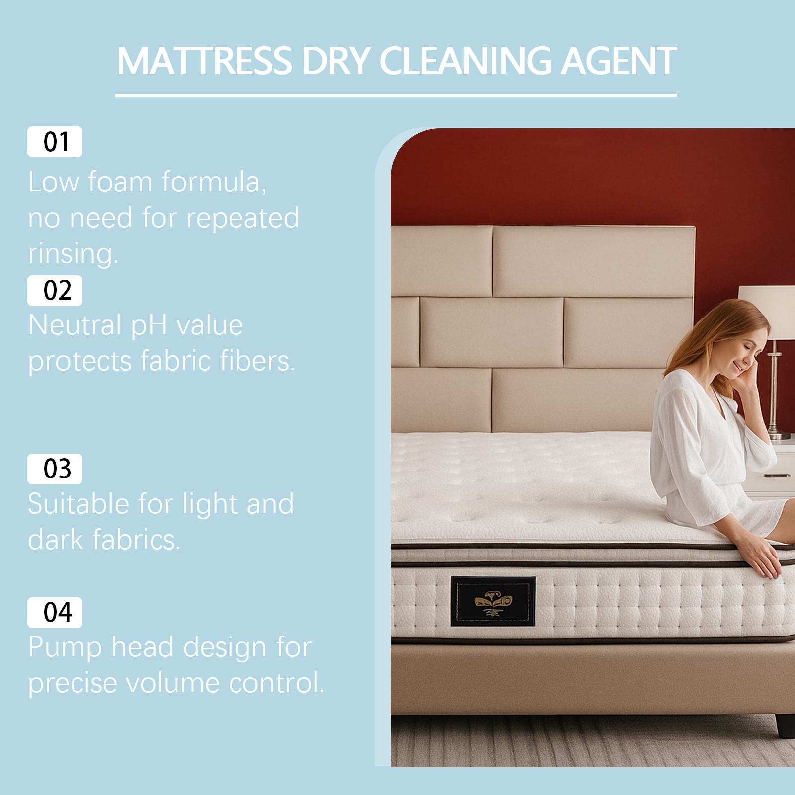 Mattress Cleaner Daily Household Multi functional Care For Stains Dirt On Mattresses And Carpets