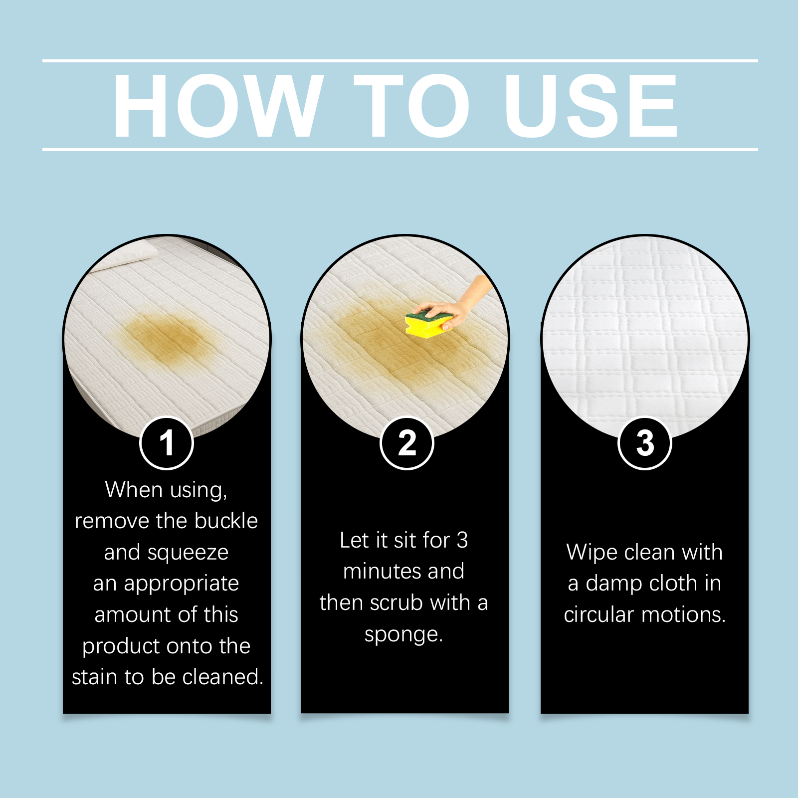 Mattress Cleaner Daily Household Multi functional Care For Stains Dirt On Mattresses And Carpets