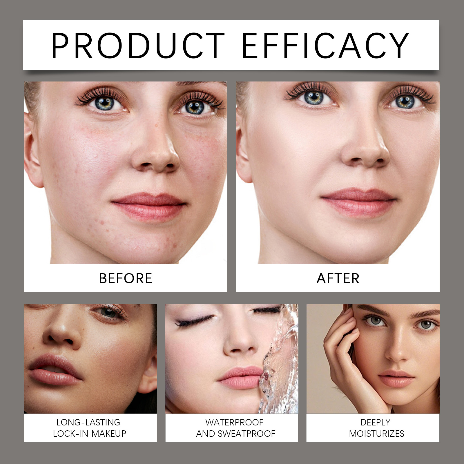 Setting Spray Long Lasting Lock Makeup Deep Moisture Waterproof Stay Natural Light Oil Control Facial