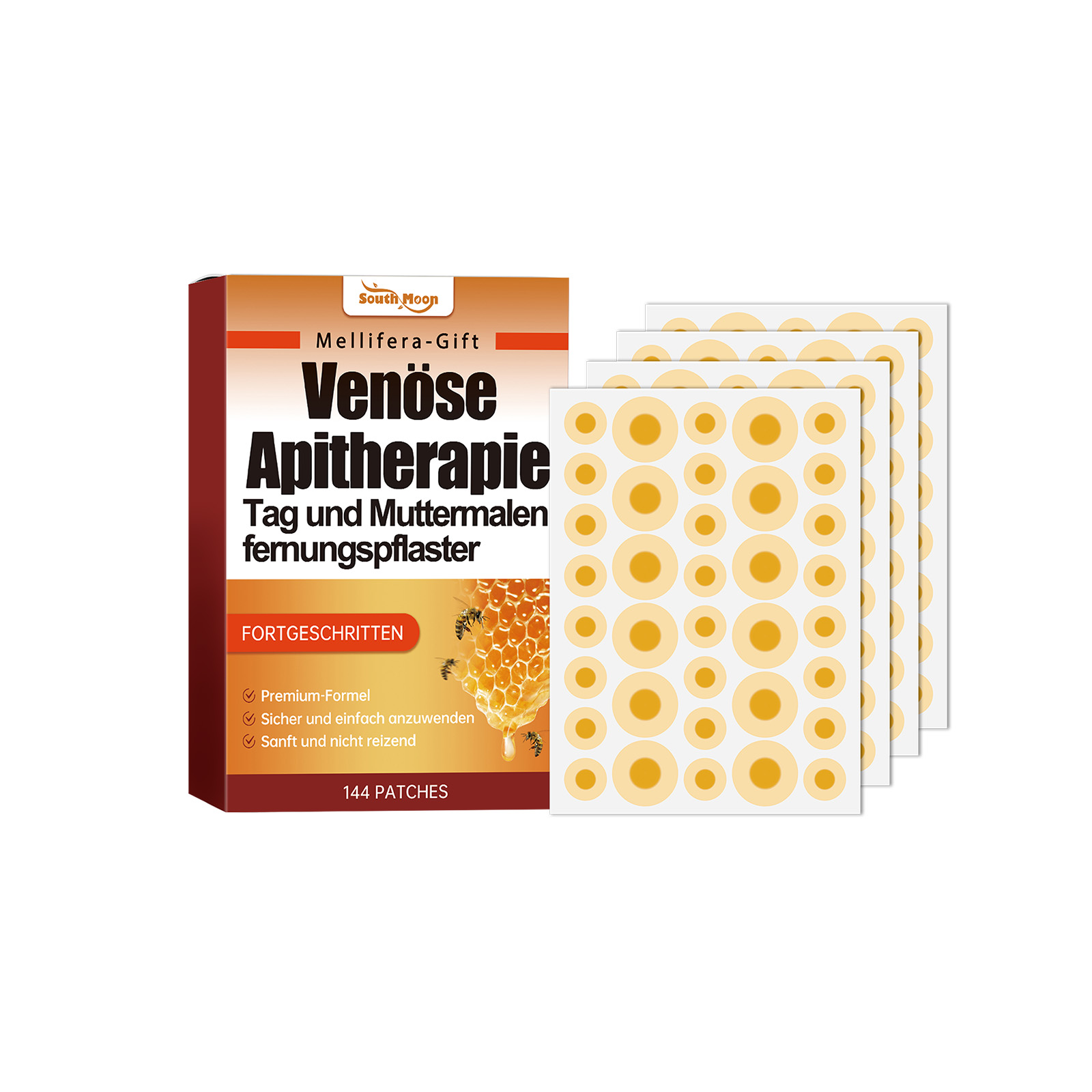 Bee Venom Skin Tag And Wart Remover Patch Collagen Infused Gentle Exfoliating For Face And Body Daily Skin Care