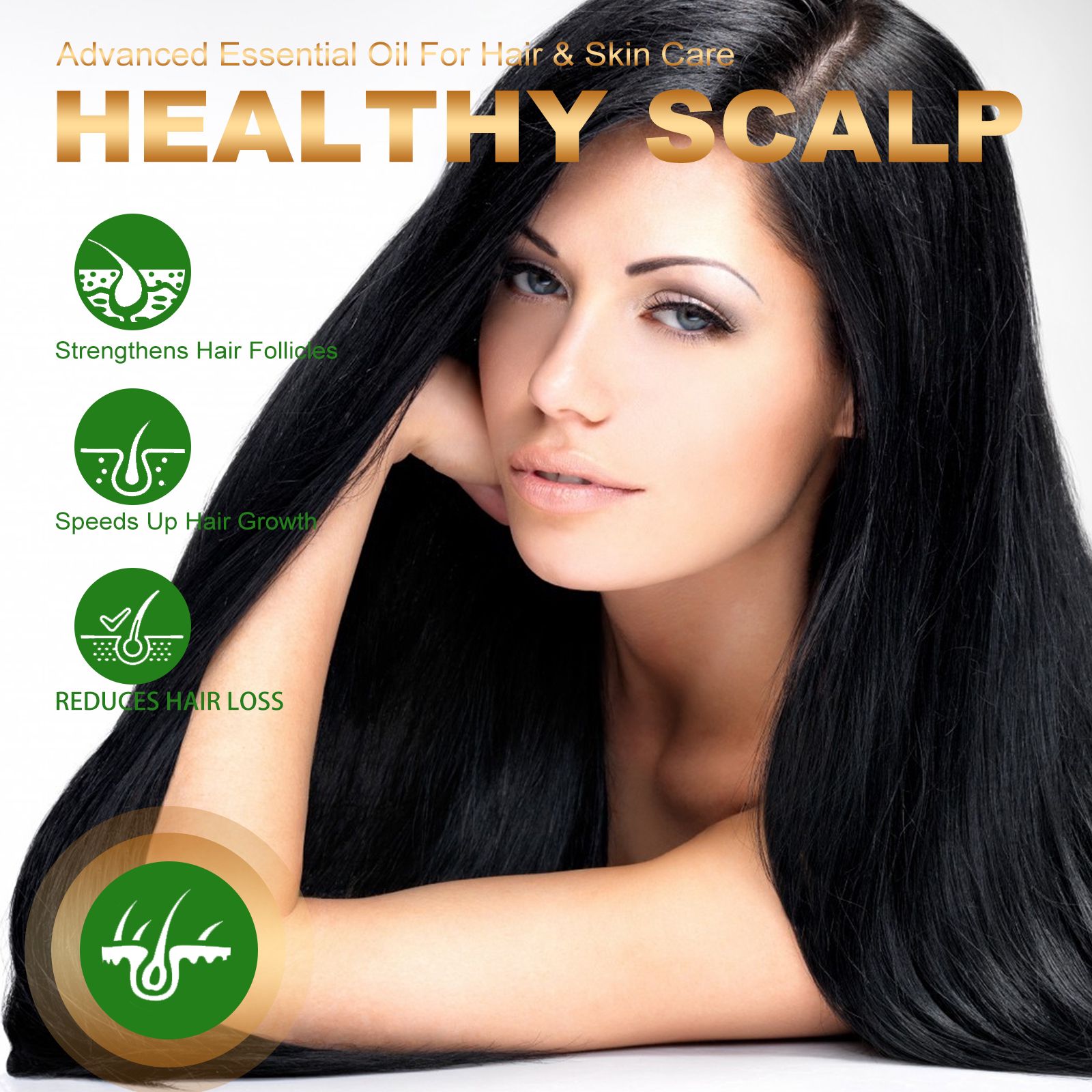 Rosemary Hair Oil Moisturizing Strengthening For Damaged Hair Smoothing And Daily Scalp Care