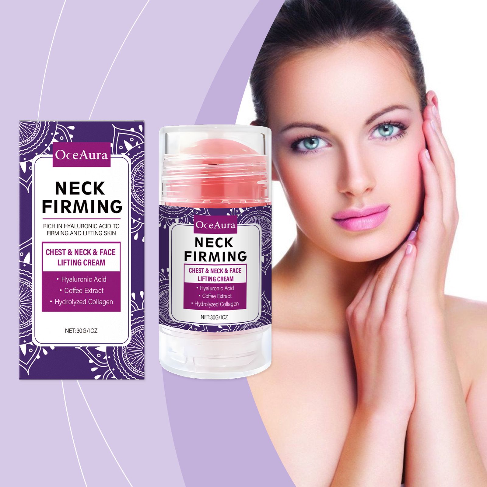 Firming Essence Stick Hydrating Elasticity Fine Lines Neck And Face Care