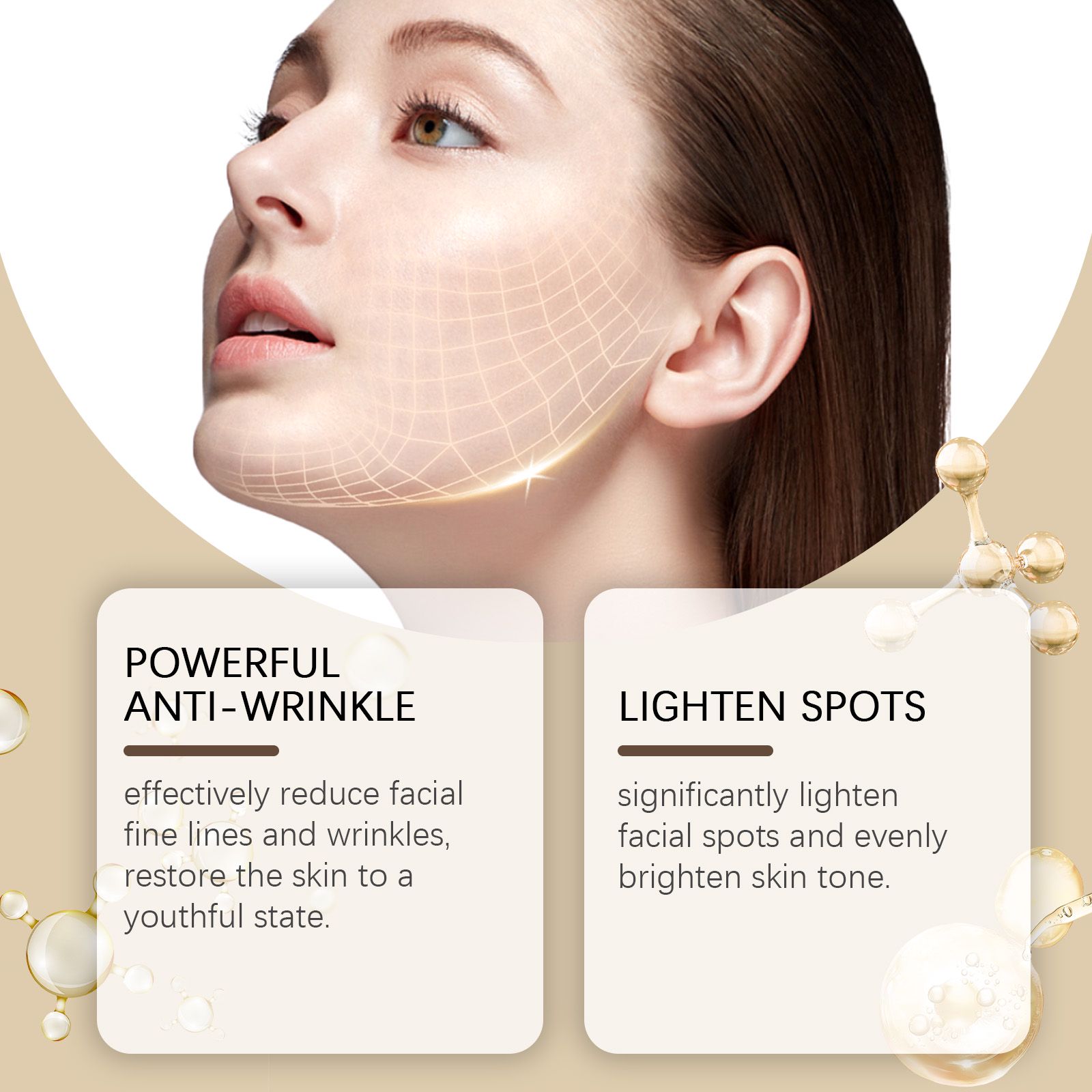 Facial Skincare Gift Set With Eye Mask Essence And Face Cream For Daily Hydration And Care