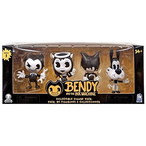 Bendy and the Ink Machine Collectible Figure Pack (4 Figures)