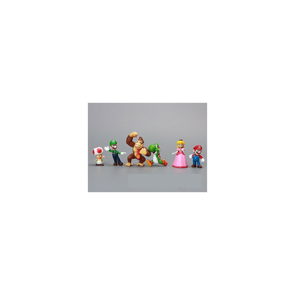 Super Mario Bros 18pcs Action Figure Doll Playset