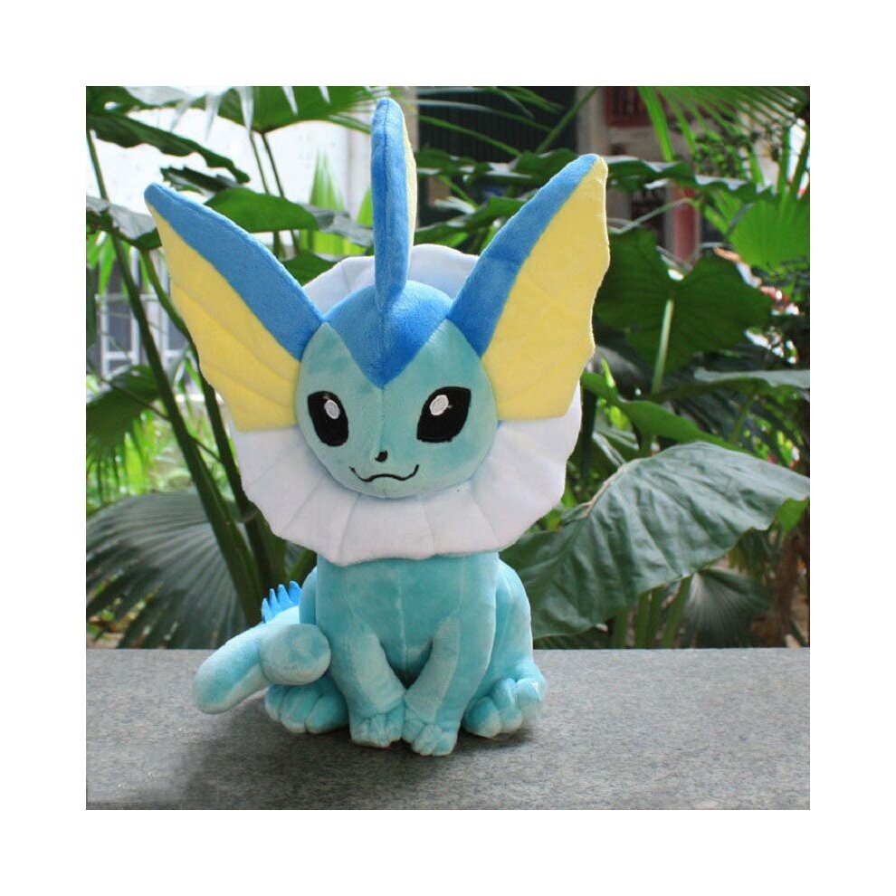 Vaporeon Pokemon Cute Soft Evolutions  Plush Toy
