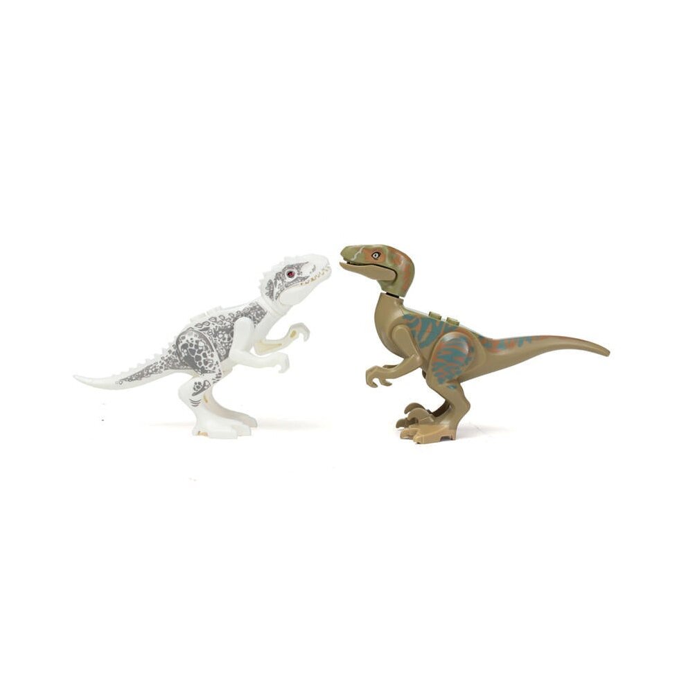 8pcs Different Dinosaur World Building Blocks Mini Figures Toys