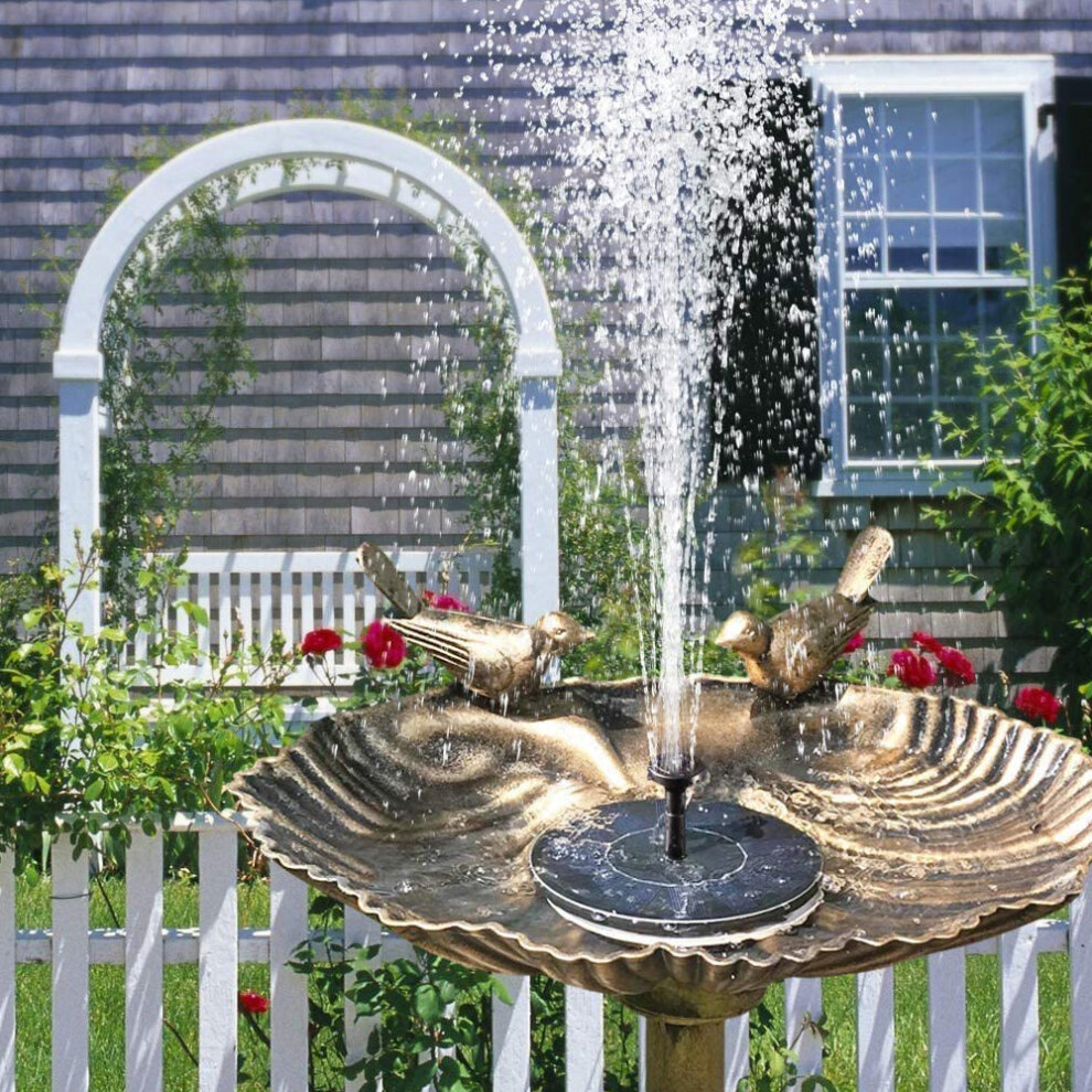 Floating Solar Fountain Water Pump Garden Pool Pond Outdoor Decoration