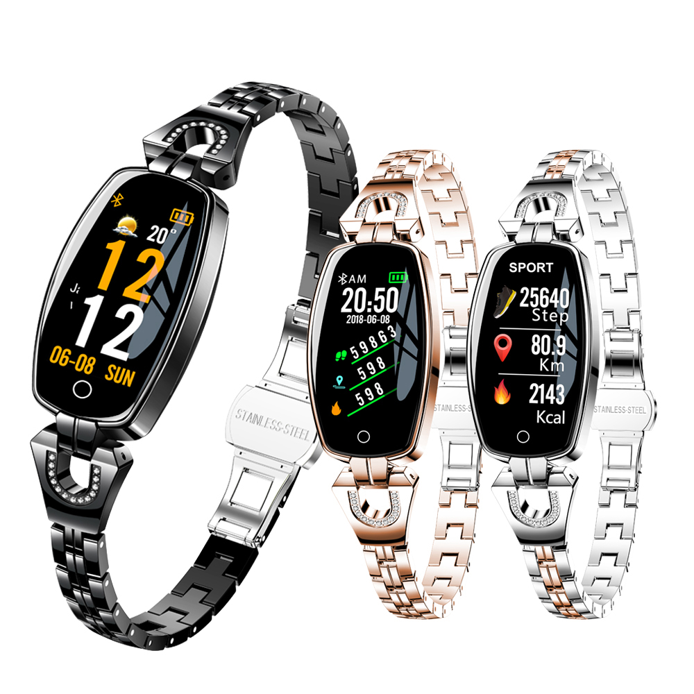 Smart Watch For Women Fitness Tracker Smartwatch Bracelet For iOS Android Phones