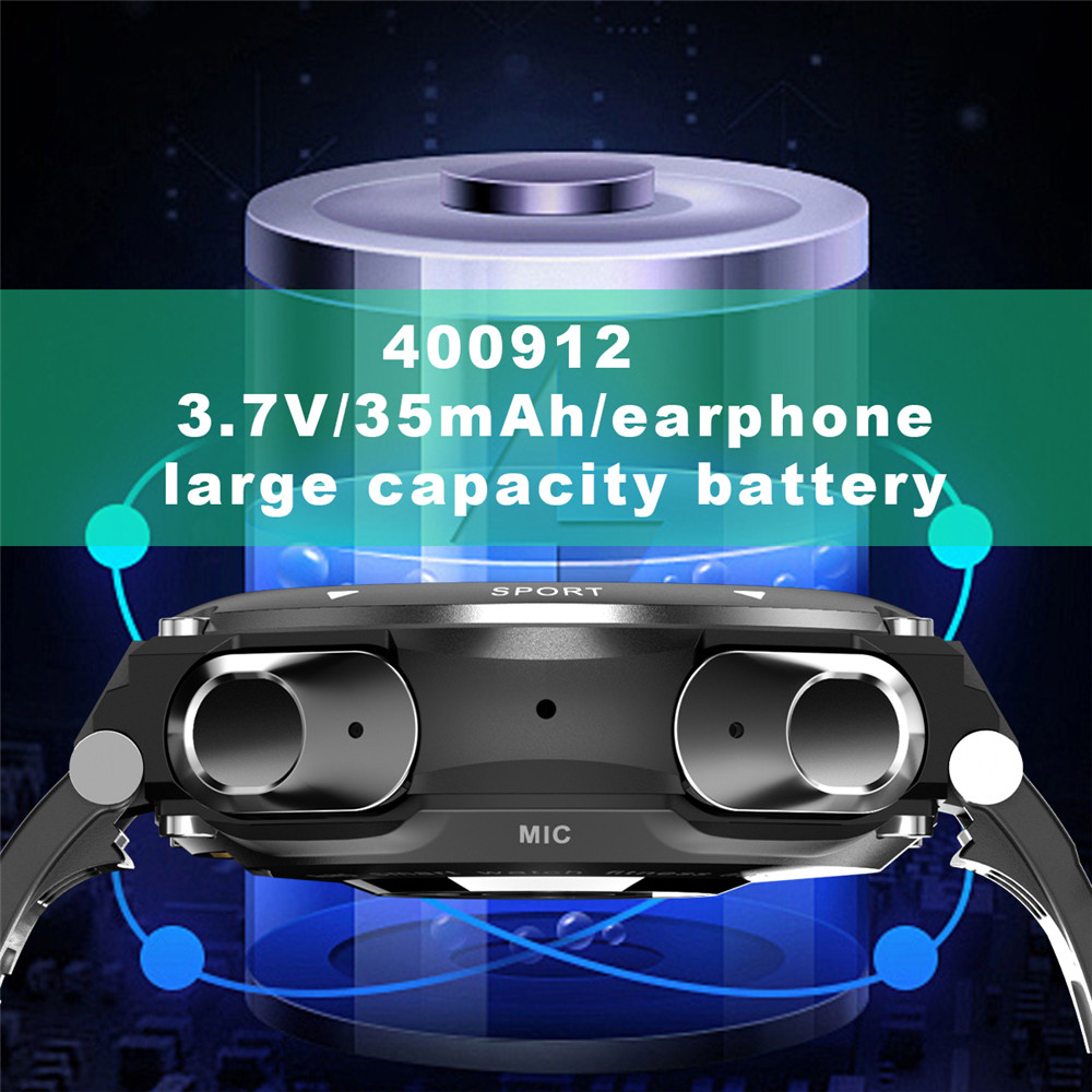Men Bluetooth Call TWS 5.0 Smart Watch Earphone New 2023 For Android iOS