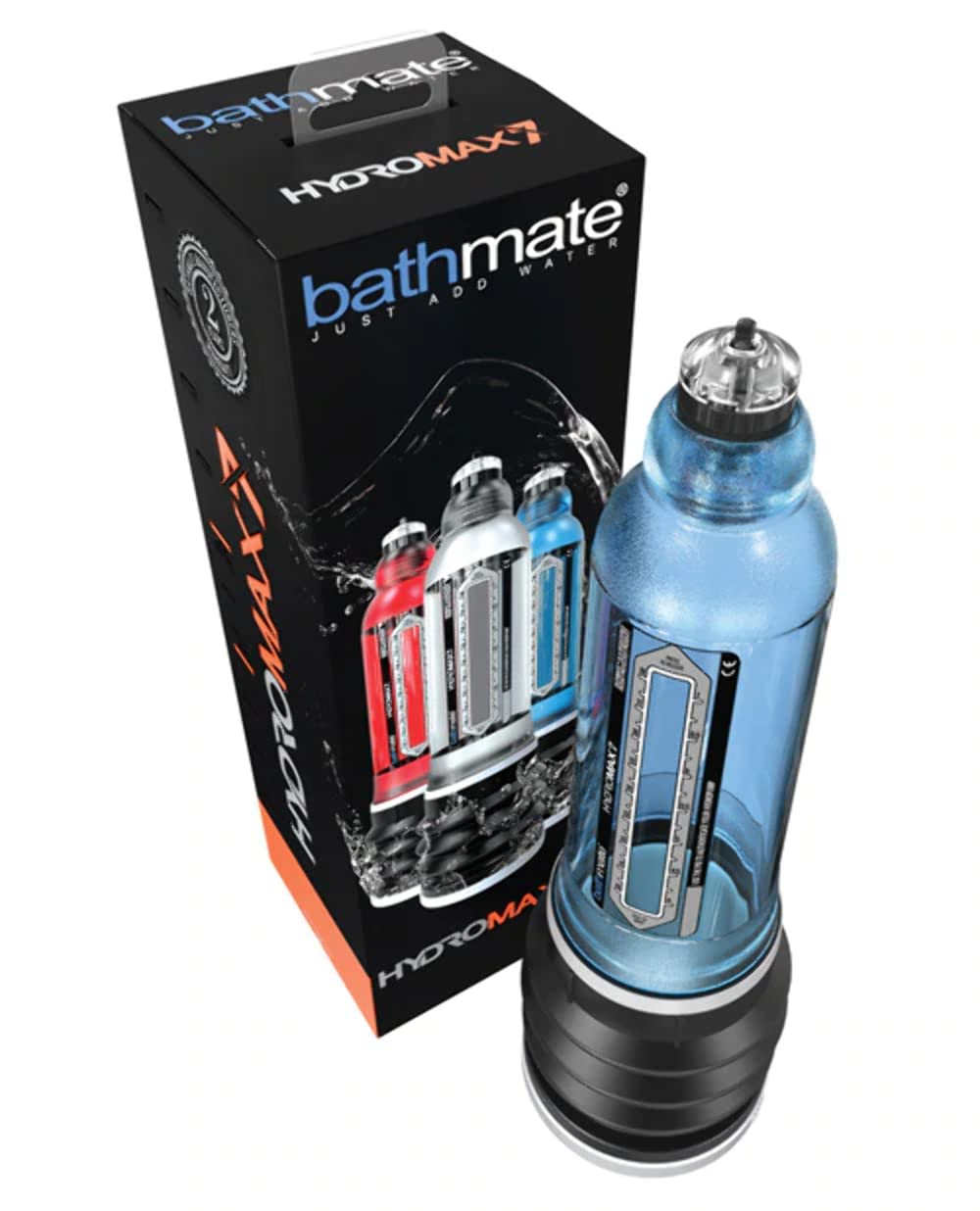 Bathmate Hydromax 7 Male Enhancement Penis Pump Sex Toy Masturbator for Men Adult Products Harder Stronger Erections Blue
