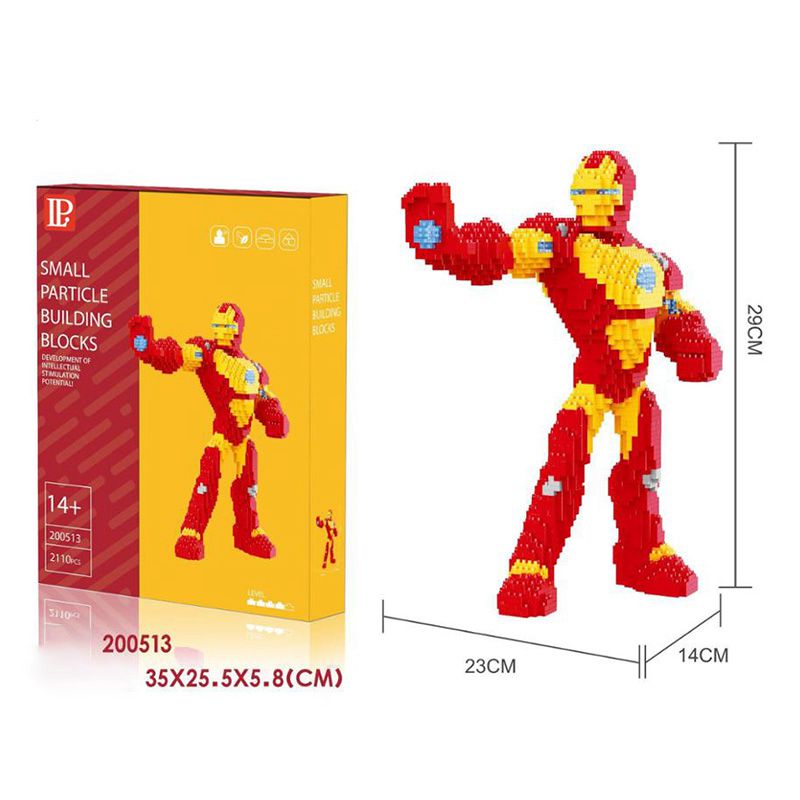 Iron Man Super Heroes  Mini Figures Dc Building Block Toy