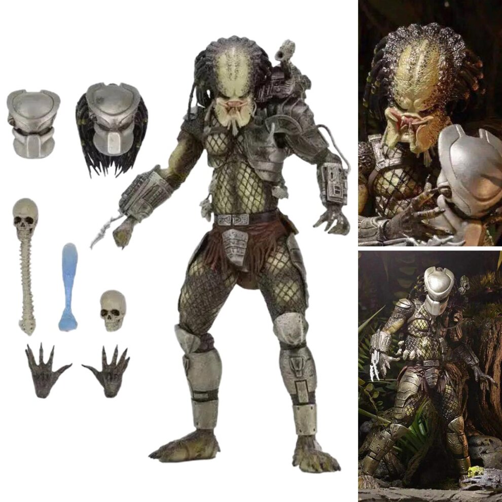 NECA Action Figure Ultimate Jungle Hunter Unbekannt Predator Ultimate Deluxe Model Toys 7 Inches