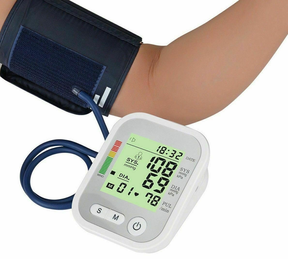 High Blood Pressure Monitor Blood Pressure Machines for Home Use Digital Automatic BP Monitor