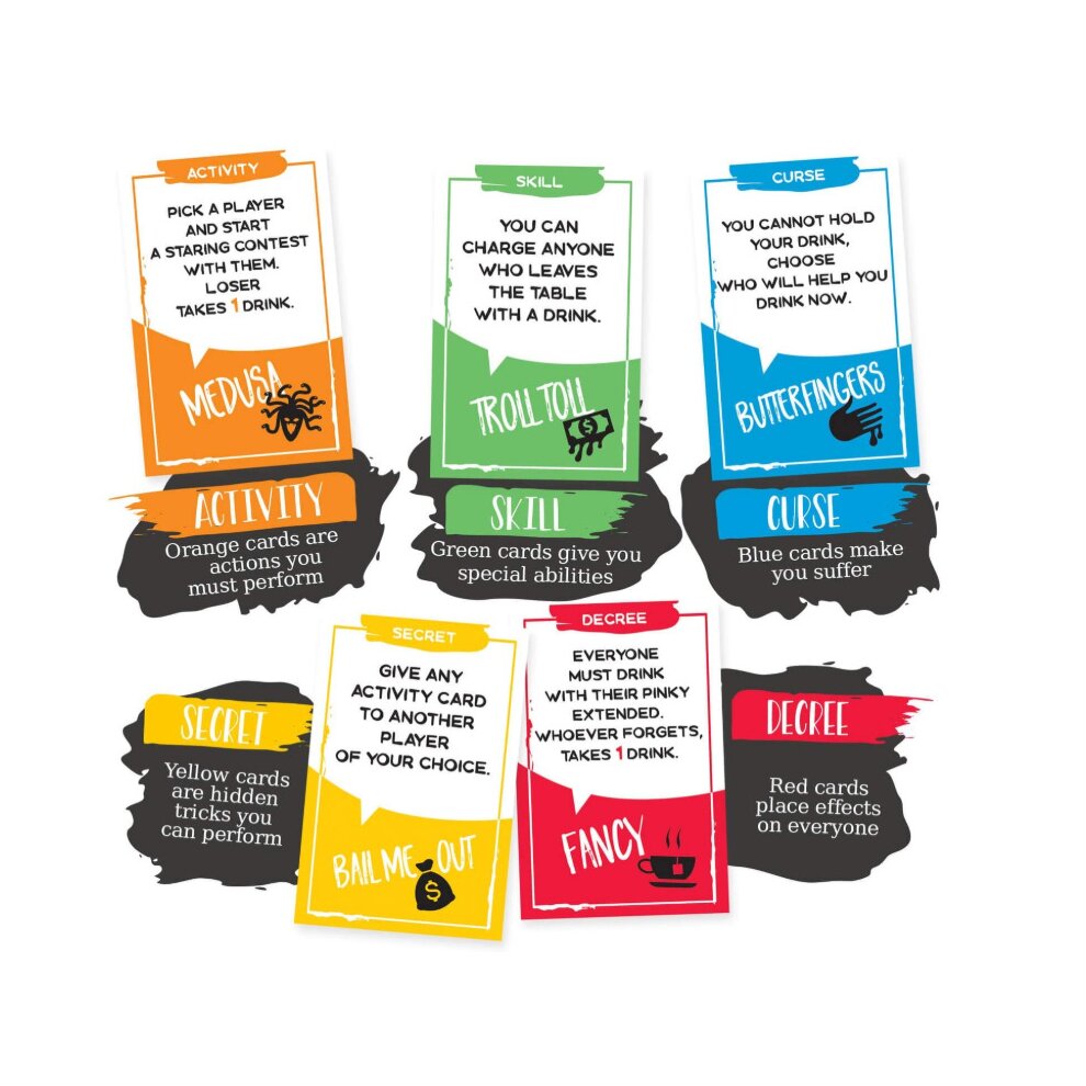 Sotally Tober Drinking Games Adult Party Drinking Game Card Game