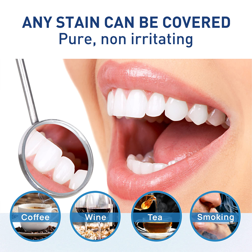 (1pcs) Teeth Whitening Paint Tooth Gel Teeth Whitener Bleach Remove Stains Oral Hygiene Instant Smile Teeth Whitening Kit Cleaning Serum 5ml