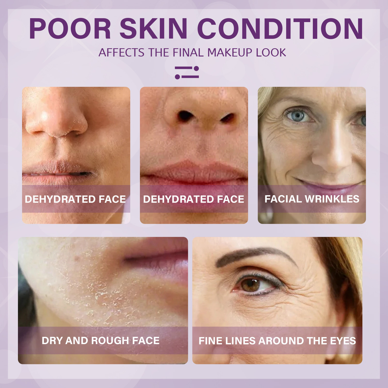 EELHOE Lifting Face Cream Fade Wrinkle Lifting Nourishing Easily Absorbs Improve Dry Skin Hydrating Moisturizing Cream
