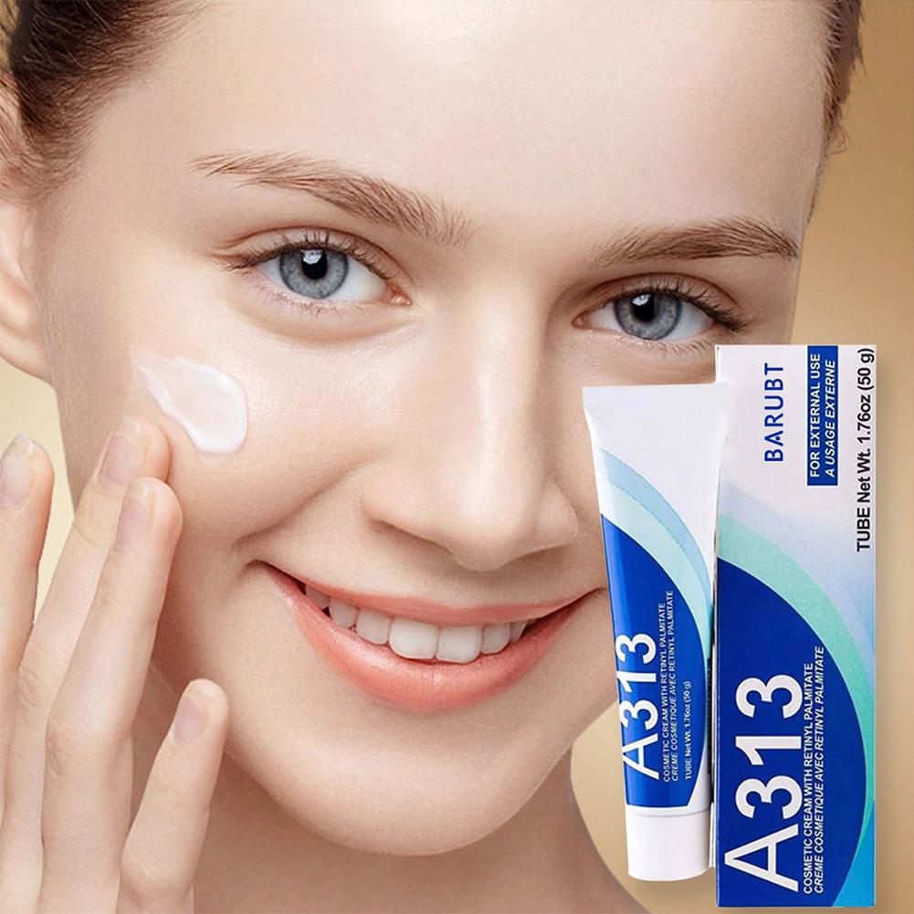 BARUBT Night Mousturizer Retinol Vitamin A Cream A313 Facial Cream Anti Aging Deeply Tightens Lifts Moistens Hydrates Skin Care 50g