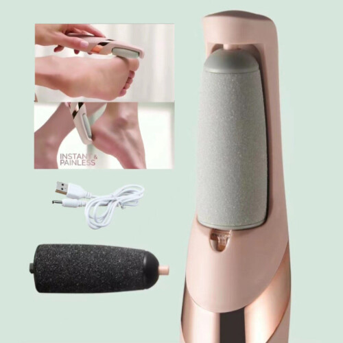 Electric Foot Grinder File Vacuum Hard Skin Callus Remover Machine LED