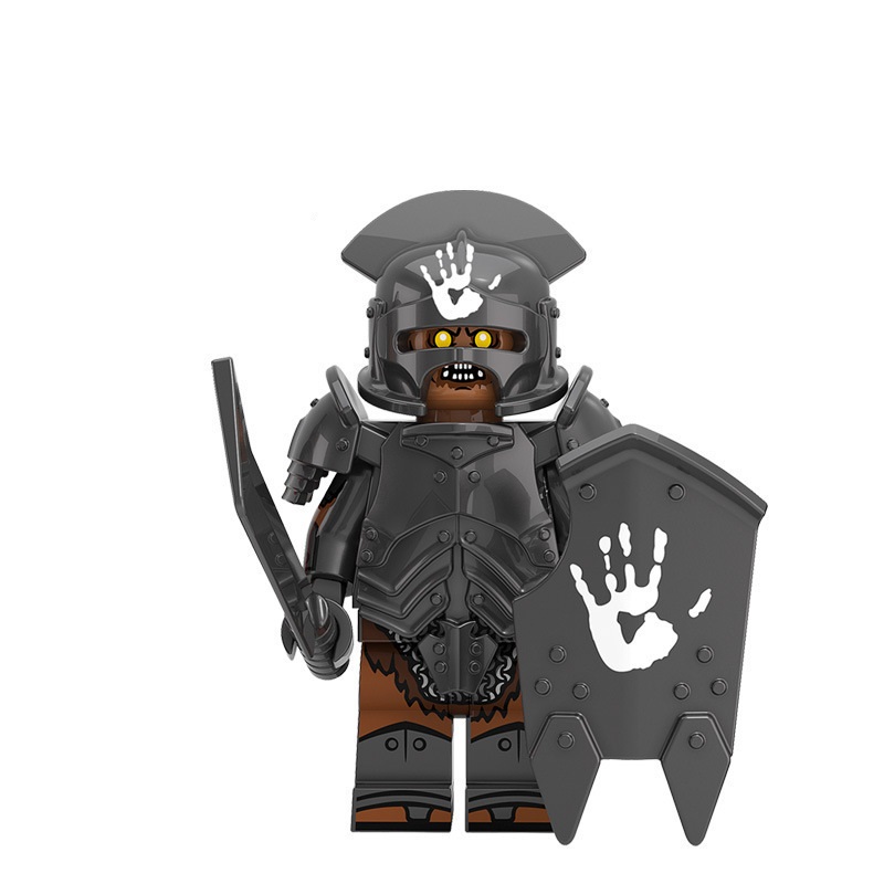 (Style A) Soldiers Mini Figures The Lord of the Rings Collectible Series Characters Building Blocks with Accessories Toys Festival Gifts for Kids