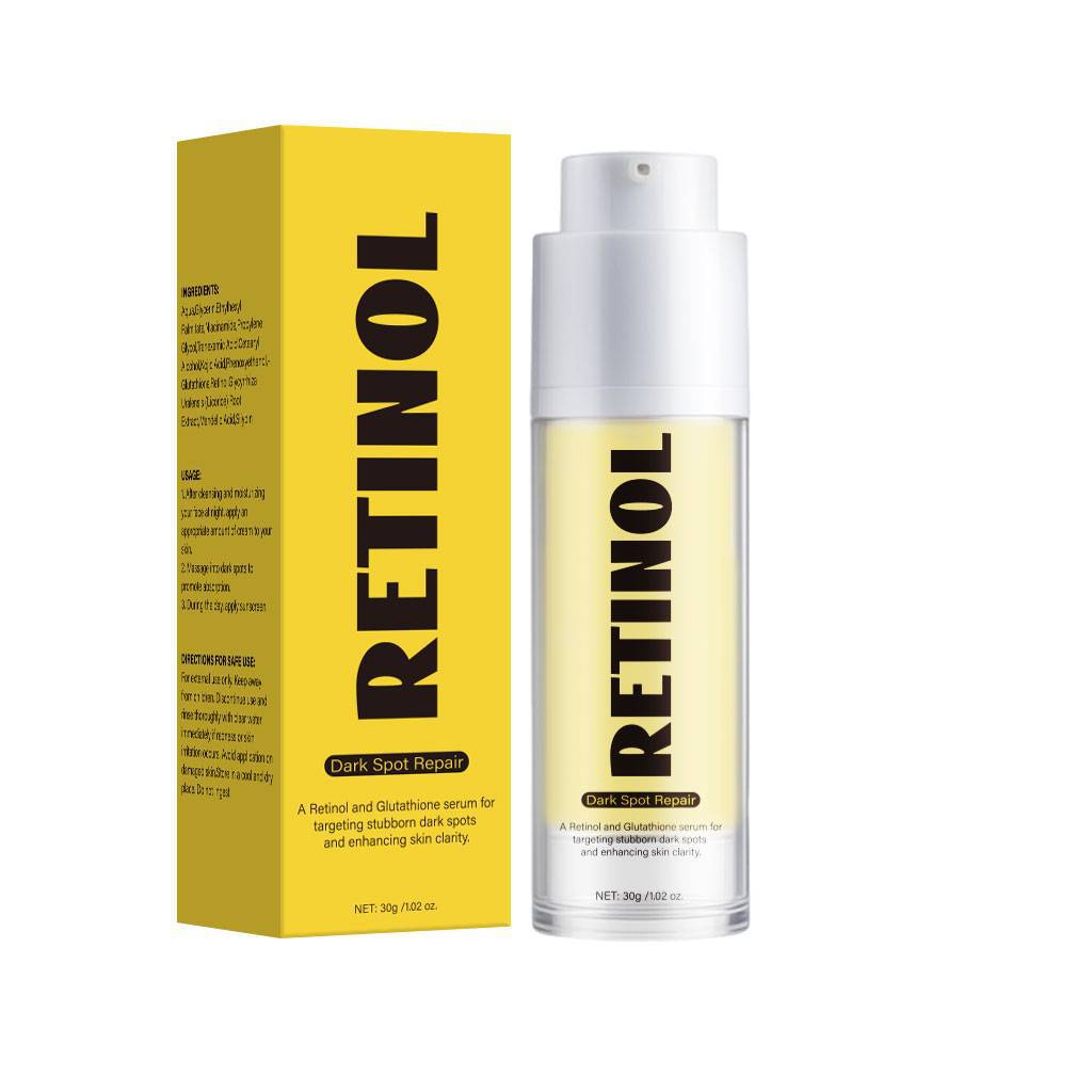 Retinol And Glutathione Dark Spot Repair Cream For Brightening Even Tone And Daily Face Skin Nourishing Treatment