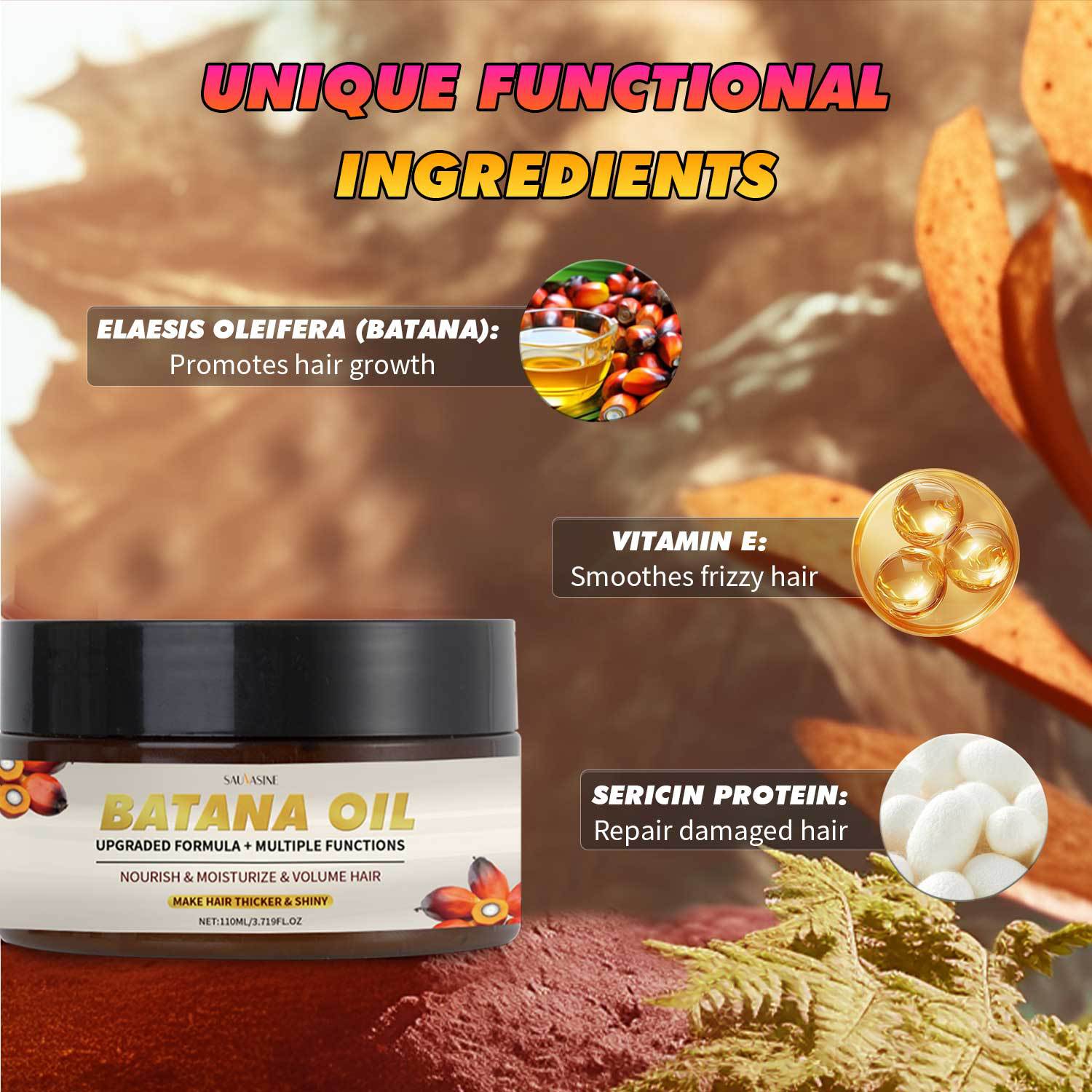 Batana Oil Hair Conditioner Strengthening Anti Hair Loss For Thicker Fuller Hair Scalp Nourishing Daily Repair 120ml