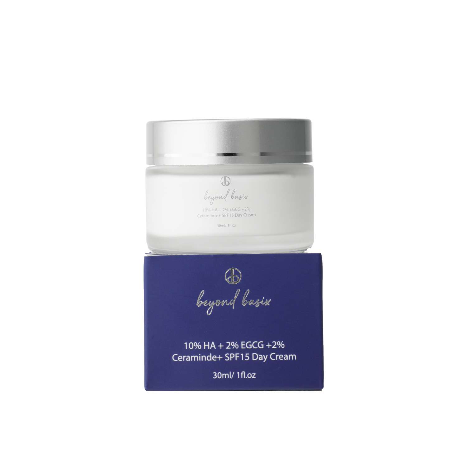 10 Percent Hyaluronic Acid 2 Percent EGCG 2 Percent Ceramide SPF15 Day Cream Hydrating Protective Daily Face Moisturizer