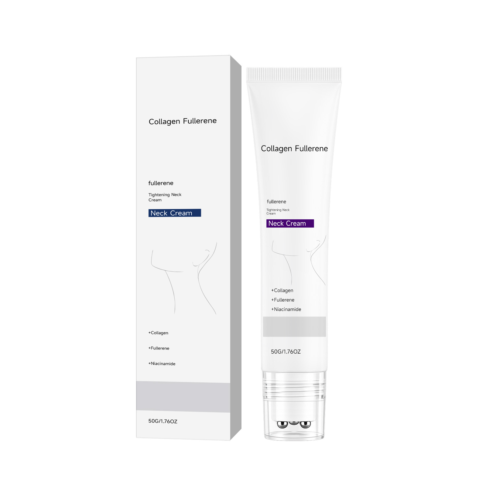 Collagen Moisturizing Neck Cream Care Smooth Hydrating Nourishing Replenish Tender Skin Neck Care Daily Gentle Soft Delicate