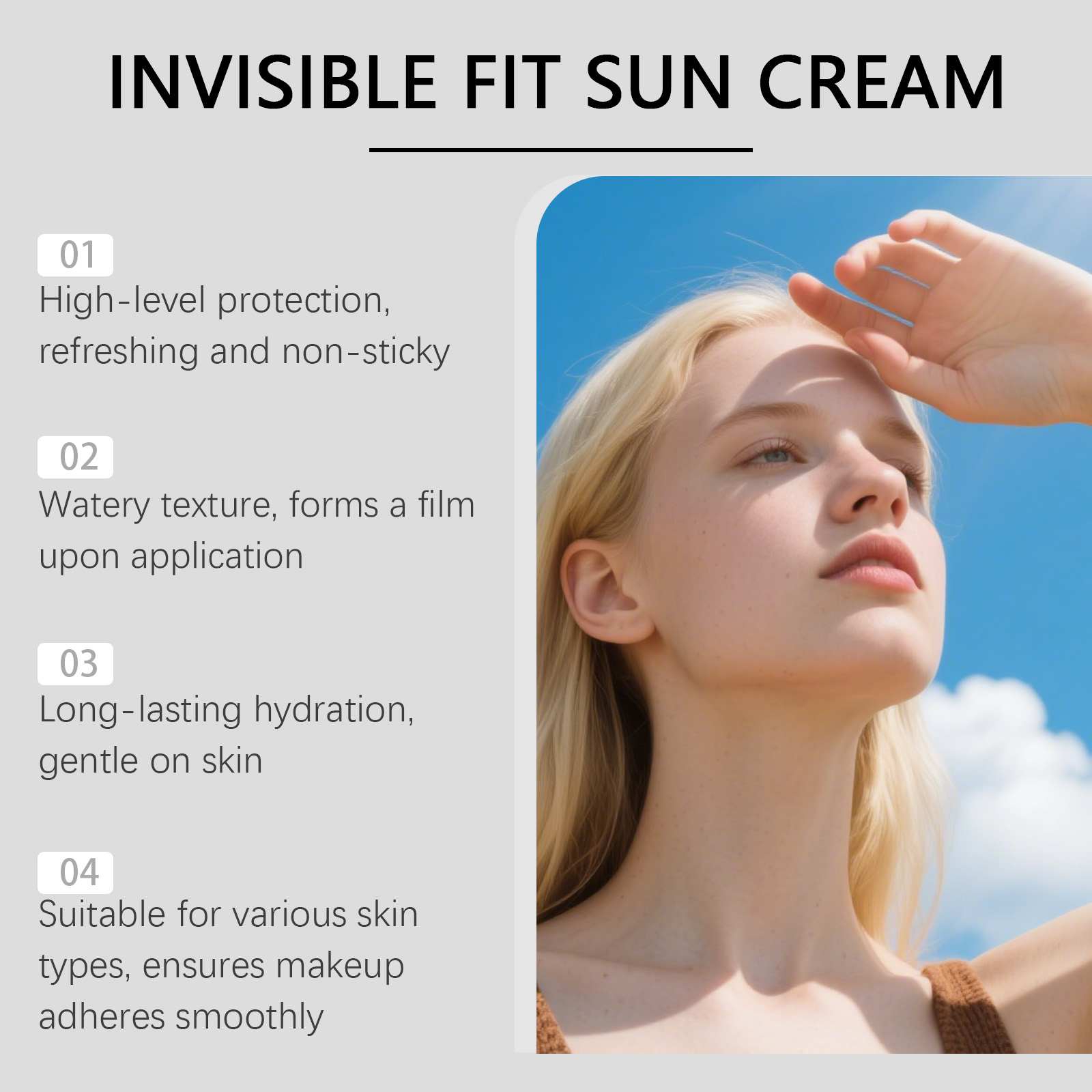 Nicotinamide Moisturizing Protection Cream Mild Refreshing Hydrating For All Skin Types Four Seasons Outdoor Skin Care