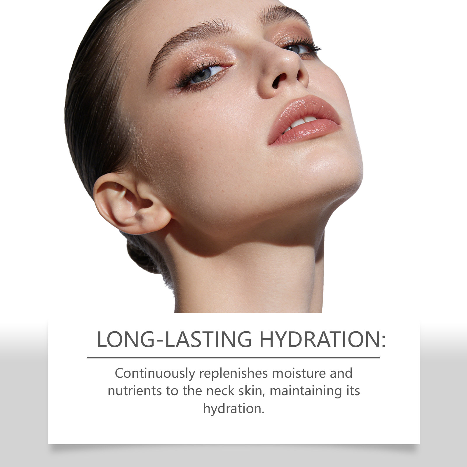 Neck Moisturizing Cream Hydrating Softening Skin Smooth Delicate Texture Lightweight Quick Absorb Daily Care Lotion