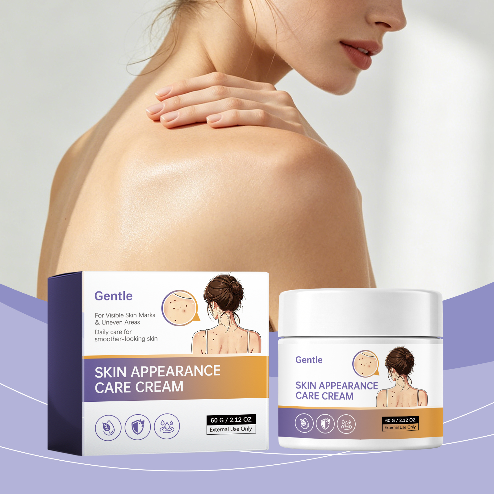 Mild Skin Ointment Light Soft Smooth Fresh Clean Absorb Cream Easy To Clean Facial Skin