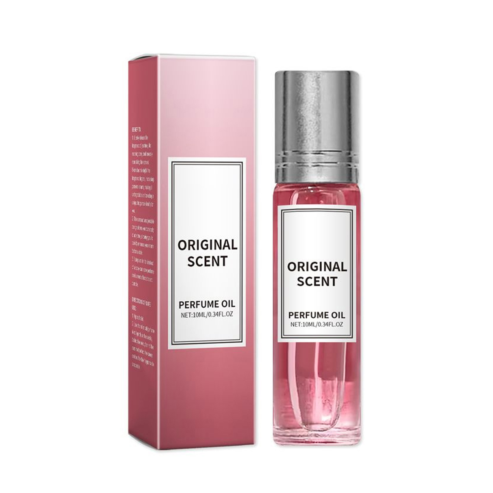 Pink Jasmine Fragrance Water Long Lasting Scent Portable Mini Light Fresh Aroma Wrist Neck Daily Carry Apply Skin