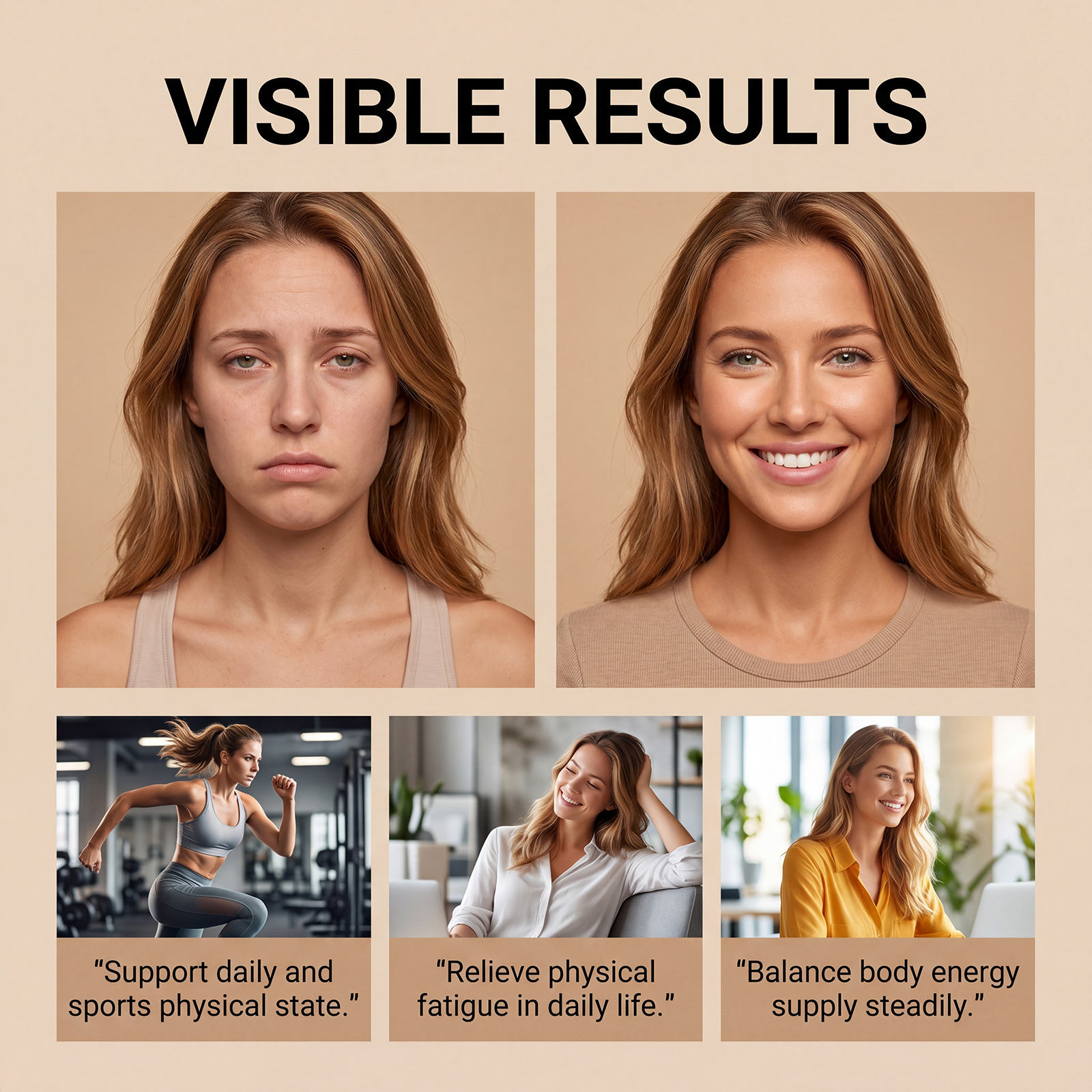 Physical Vitality Activating Nutrient Powder Oral Internal Body Conditioning Function Maintenance Recovery Care
