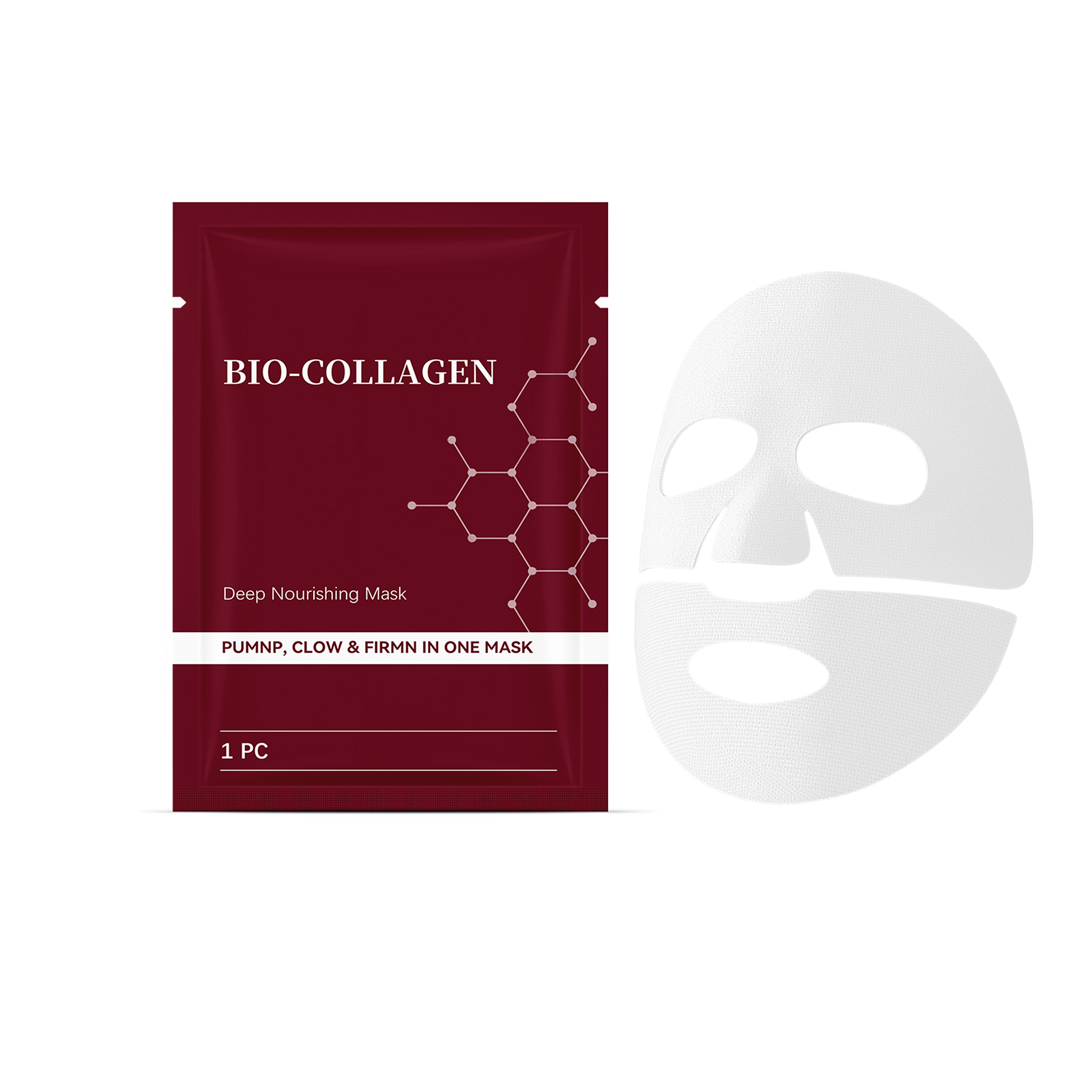 Moisturizing Mask Refines Skin Fits Facial Contours Boosts Hydration Preserves Elasticity Rich In Serum